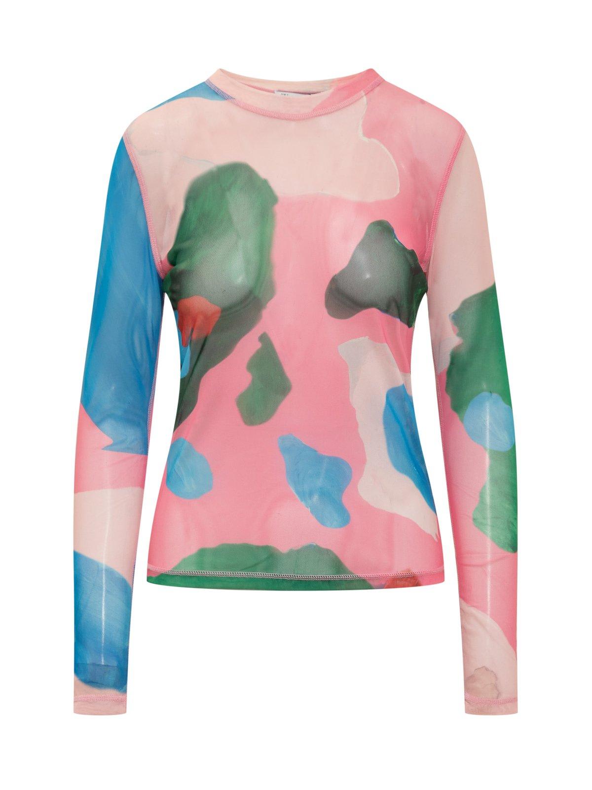 J.W. Anderson Abstract Pattern Print T-shirt