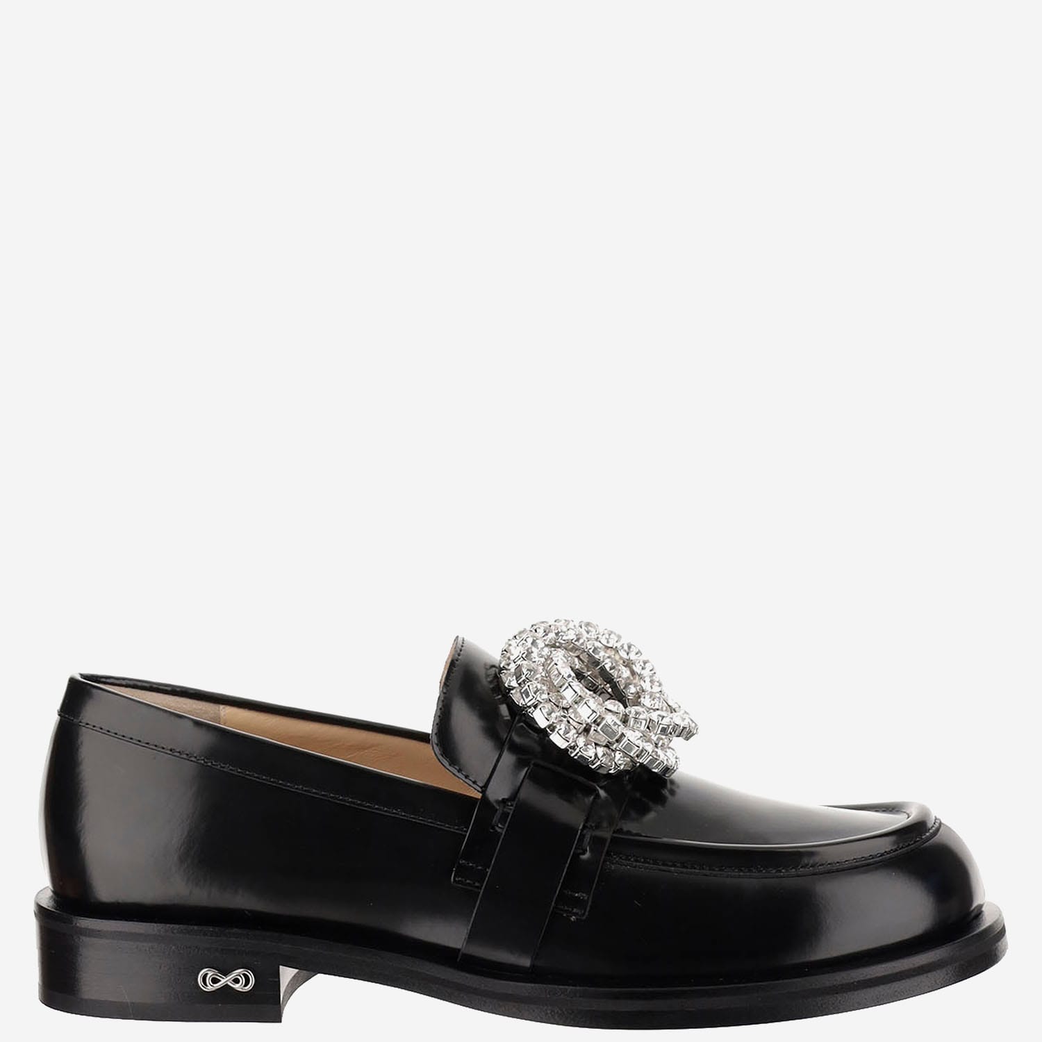 Shop Mach &amp; Mach Galaxy Loafers In Black