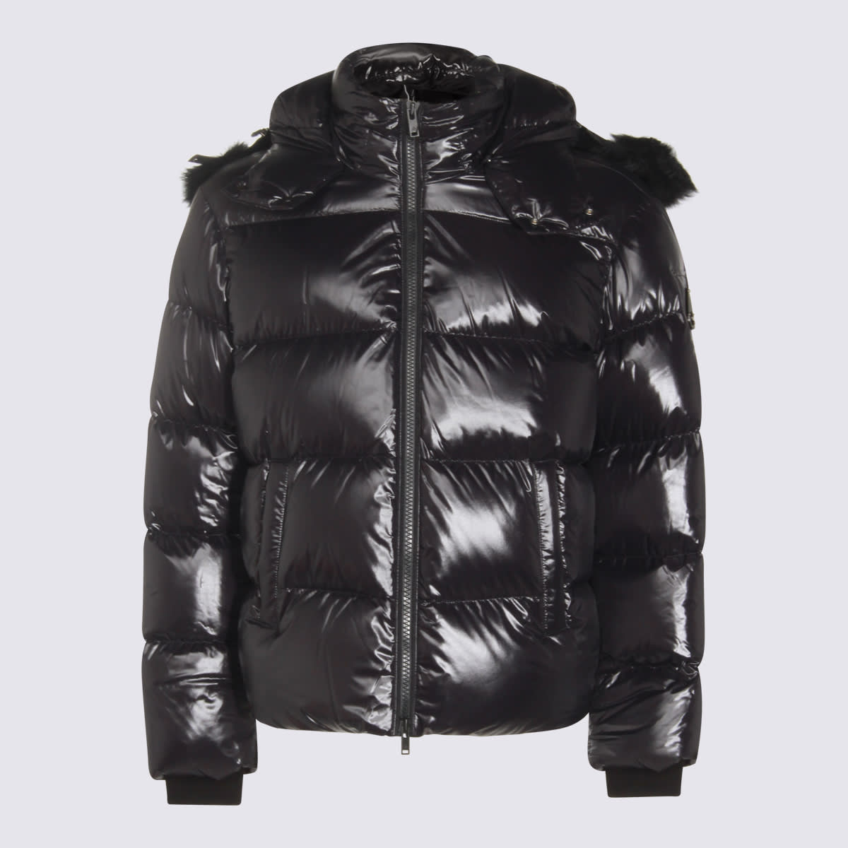 Moose Knuckles Black Down Jacket