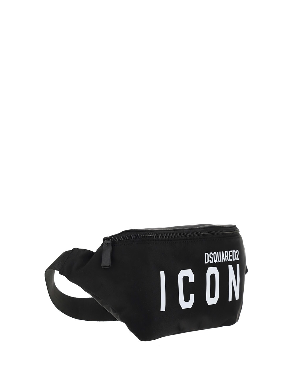 Shop Dsquared2 Icon Nylon Belt Bag In Nero