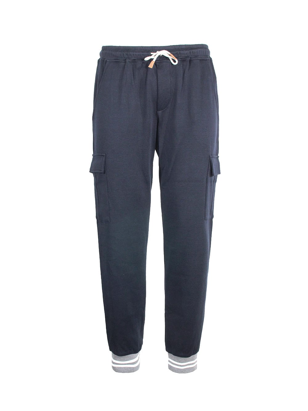 Eleventy Cargo Trousers With Rib