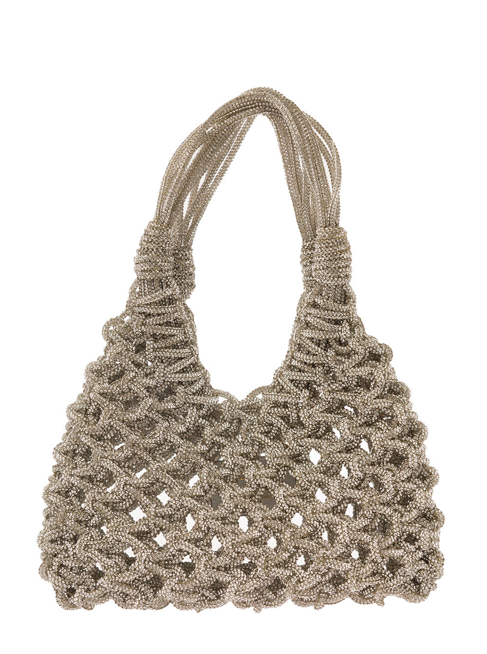 Shop Hibourama Vannifique Evening Hand-bag With A Luxurious Attitude In Crystal