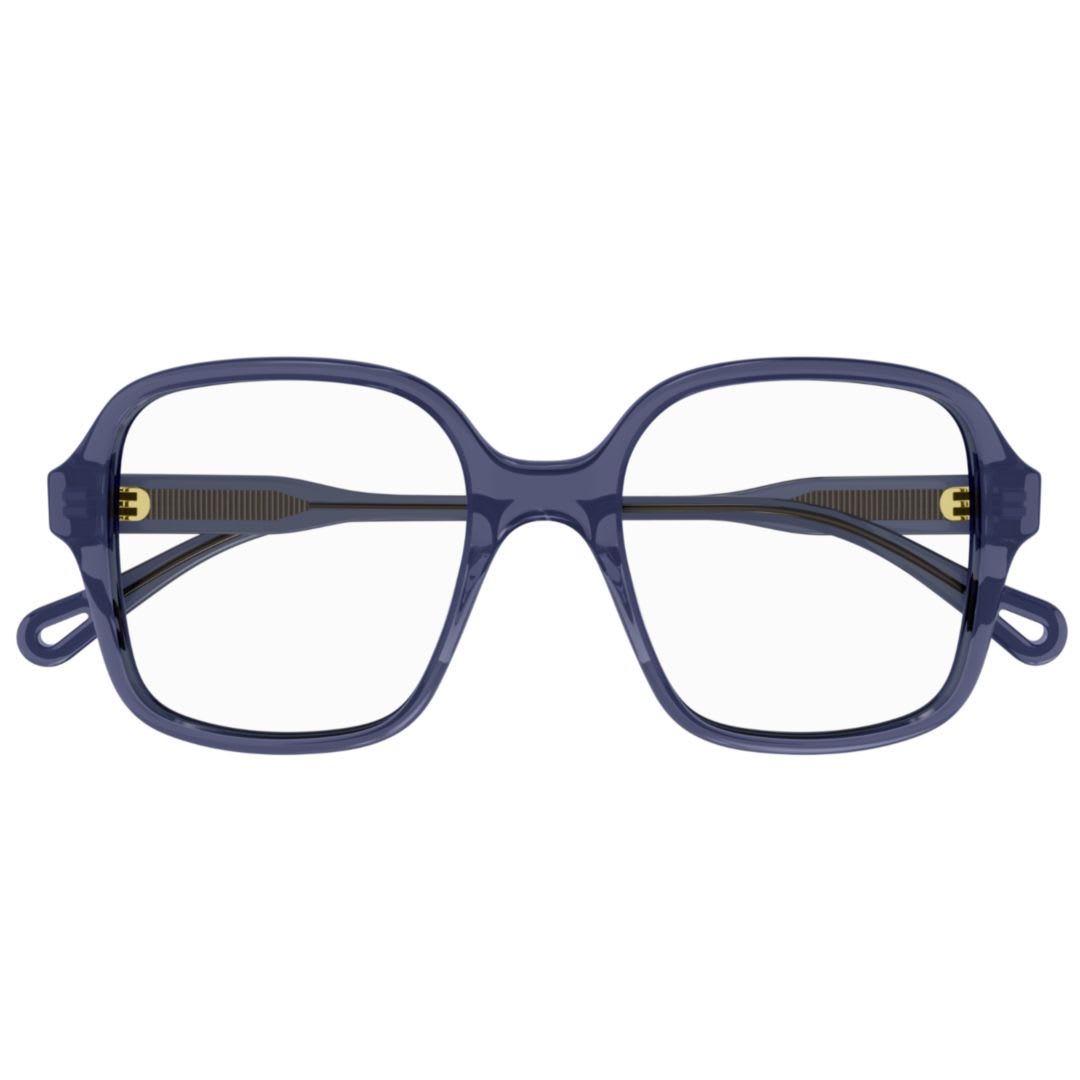 Chloé Ch0126o007 Blue Blue Transparent In Blue
