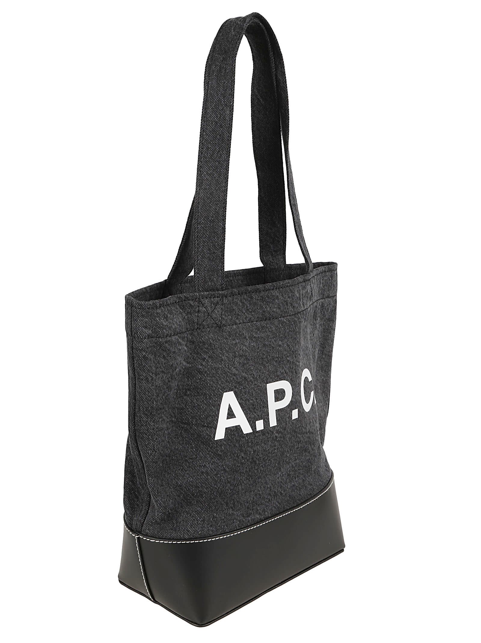 Shop Apc Axel Small Tote In Black