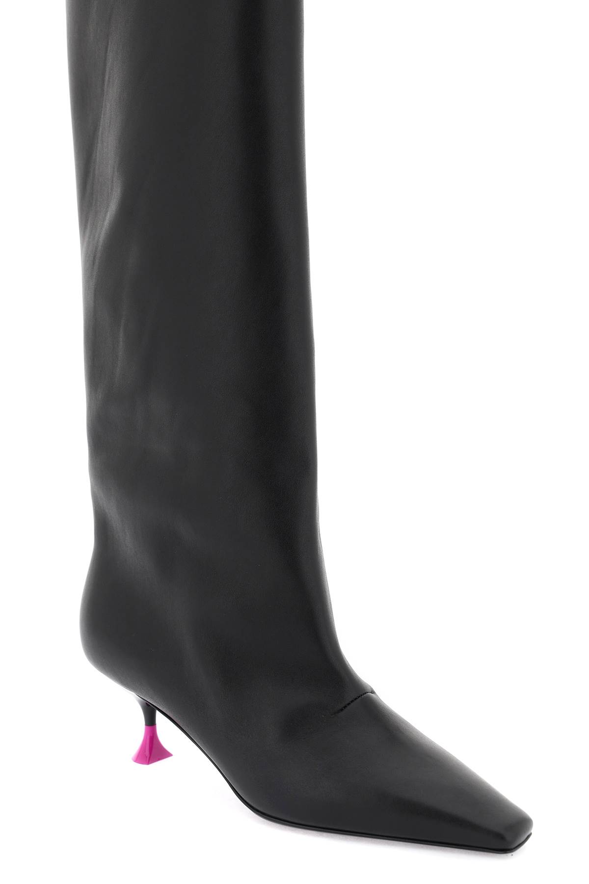 Shop 3juin Anita Boots In Oxford Black (black)