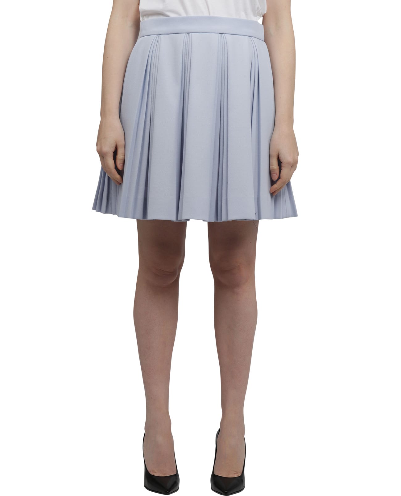 Balmain Light Blue Skirt