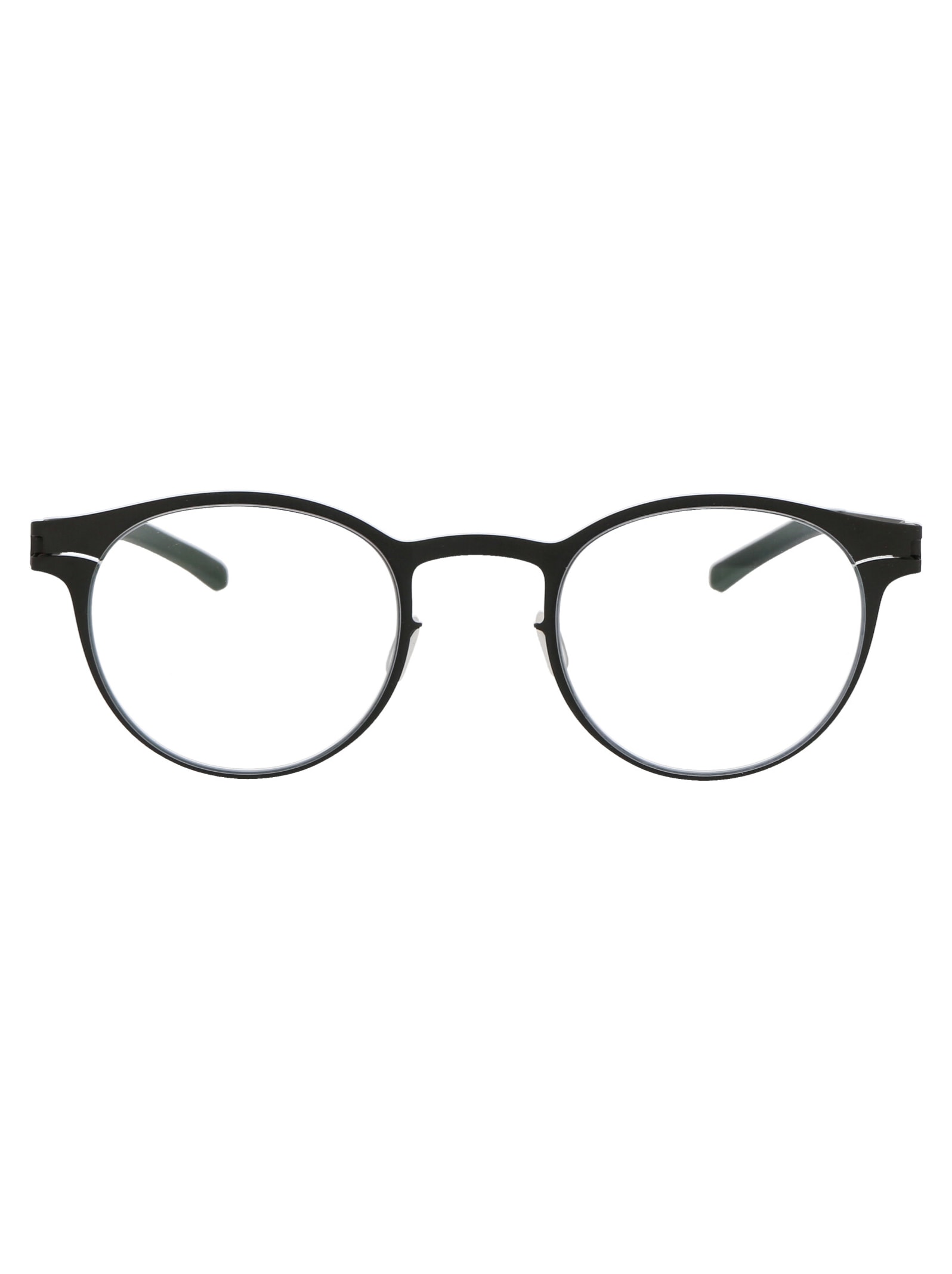 Shop Mykita Jonah Glasses In 002 Black Clear