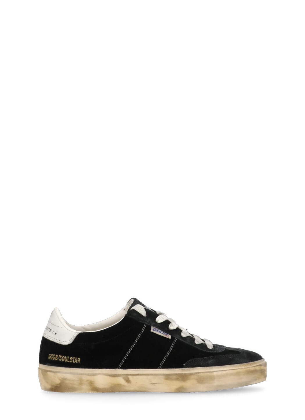 Shop Golden Goose Soul Stars Sneakers In Black