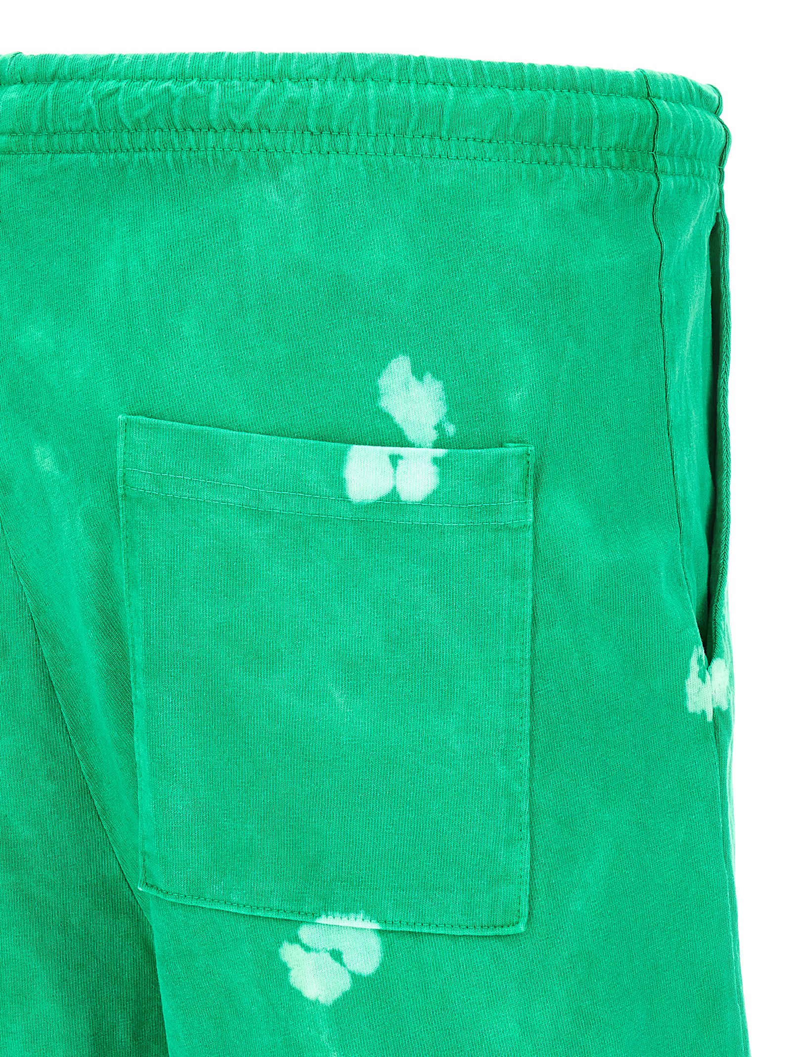 Sporty & Rich Wellness Ivy Gym Bermuda Shorts In Green