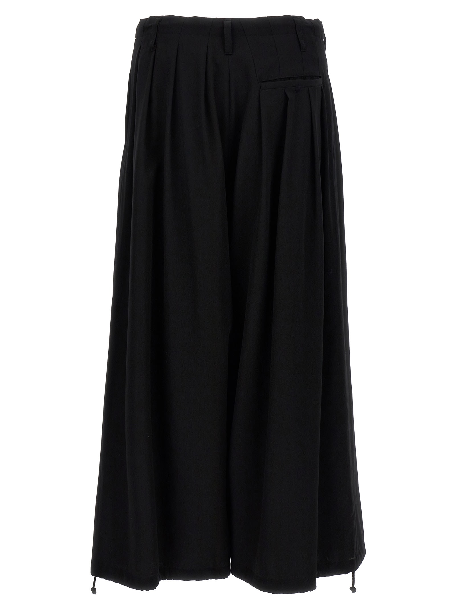 Shop Yohji Yamamoto U-standard Ballon P Pants In Black