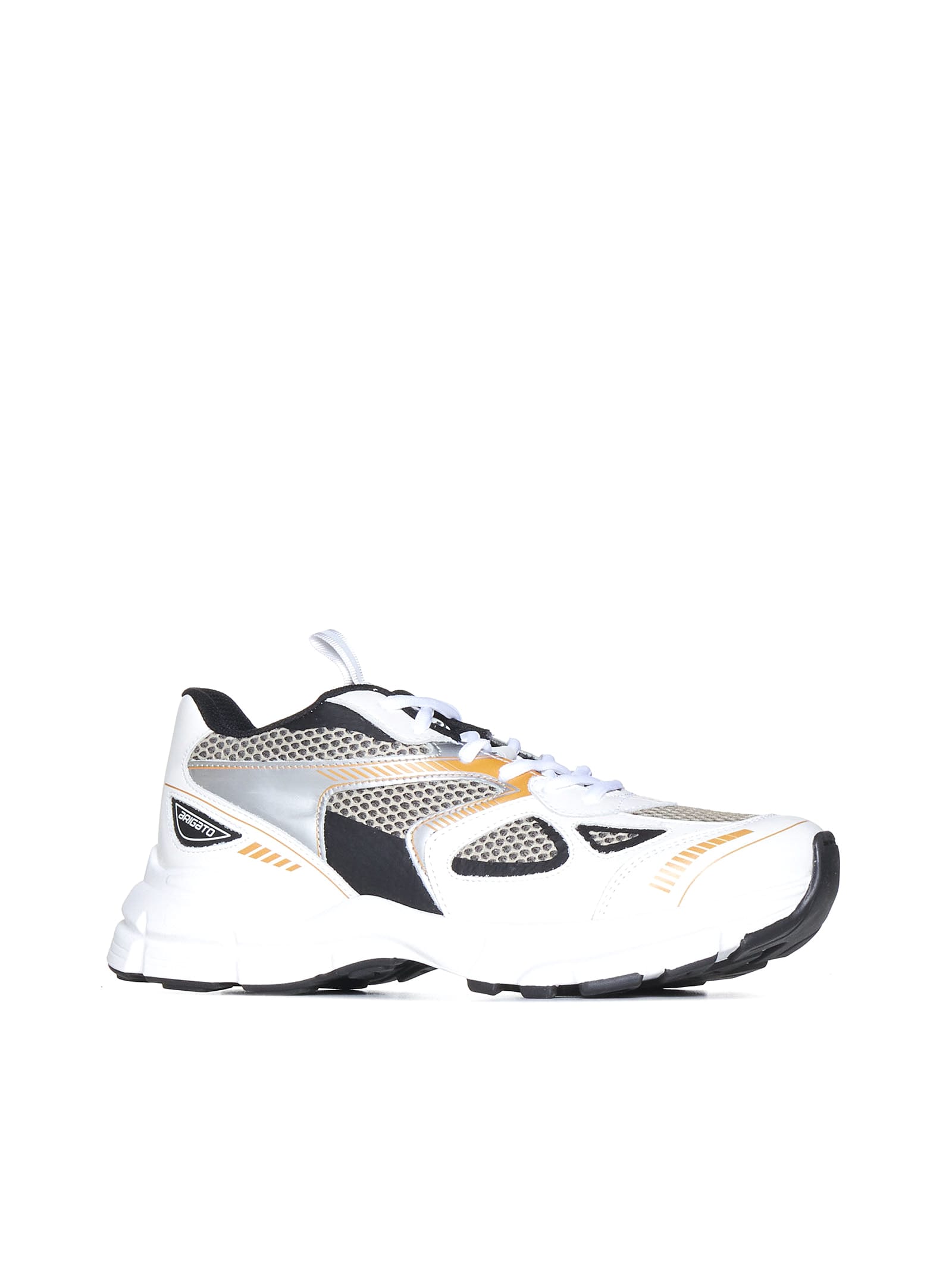 Shop Axel Arigato Sneakers In White/black/orange