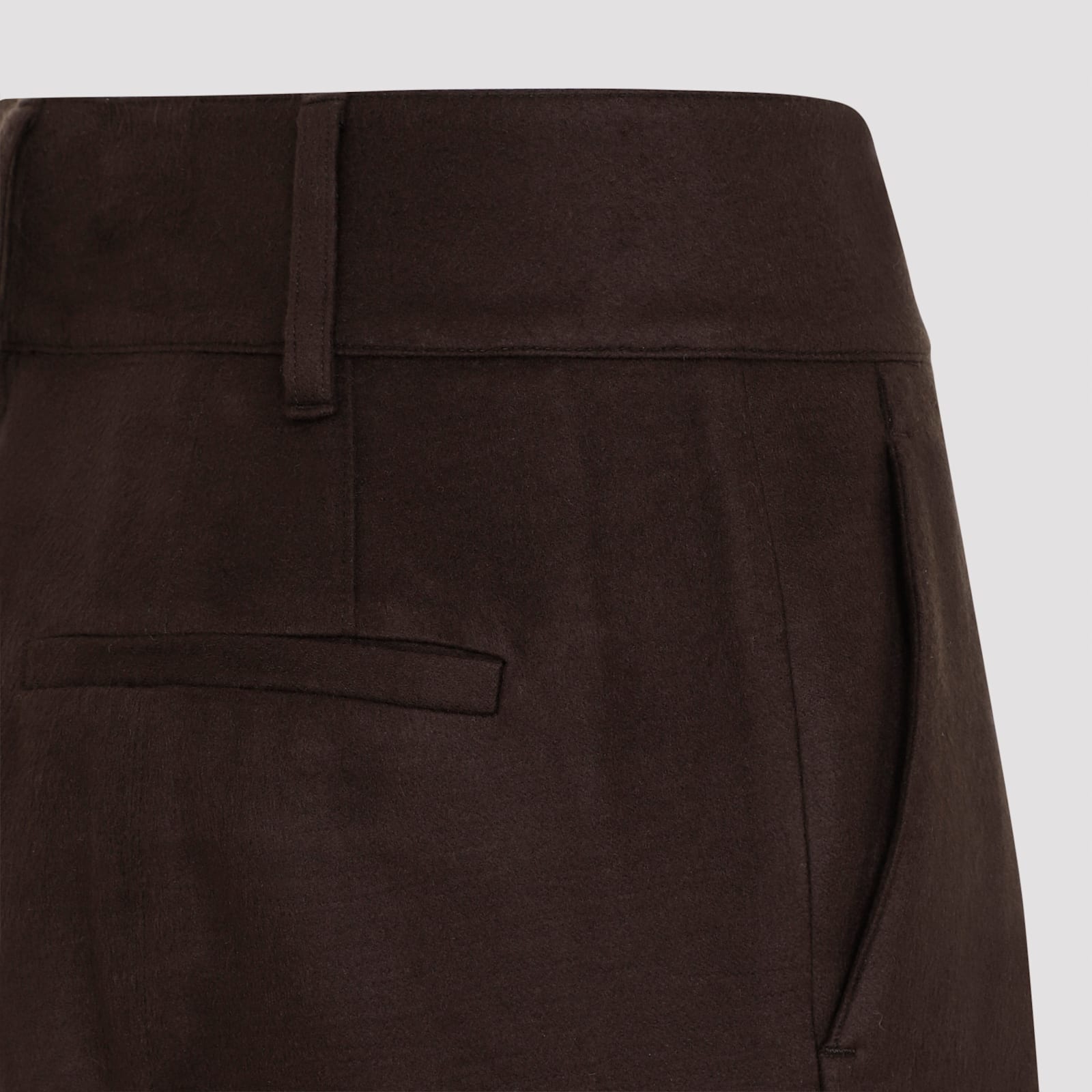 Shop Gabriela Hearst Rhein Pant In Cho Chocolate