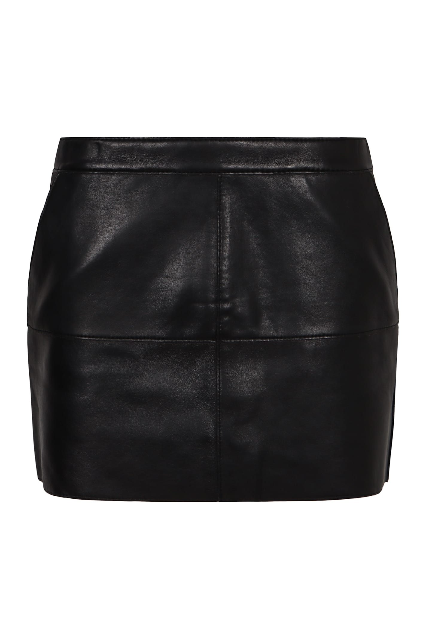 Parosh Mini Skirt In Leather