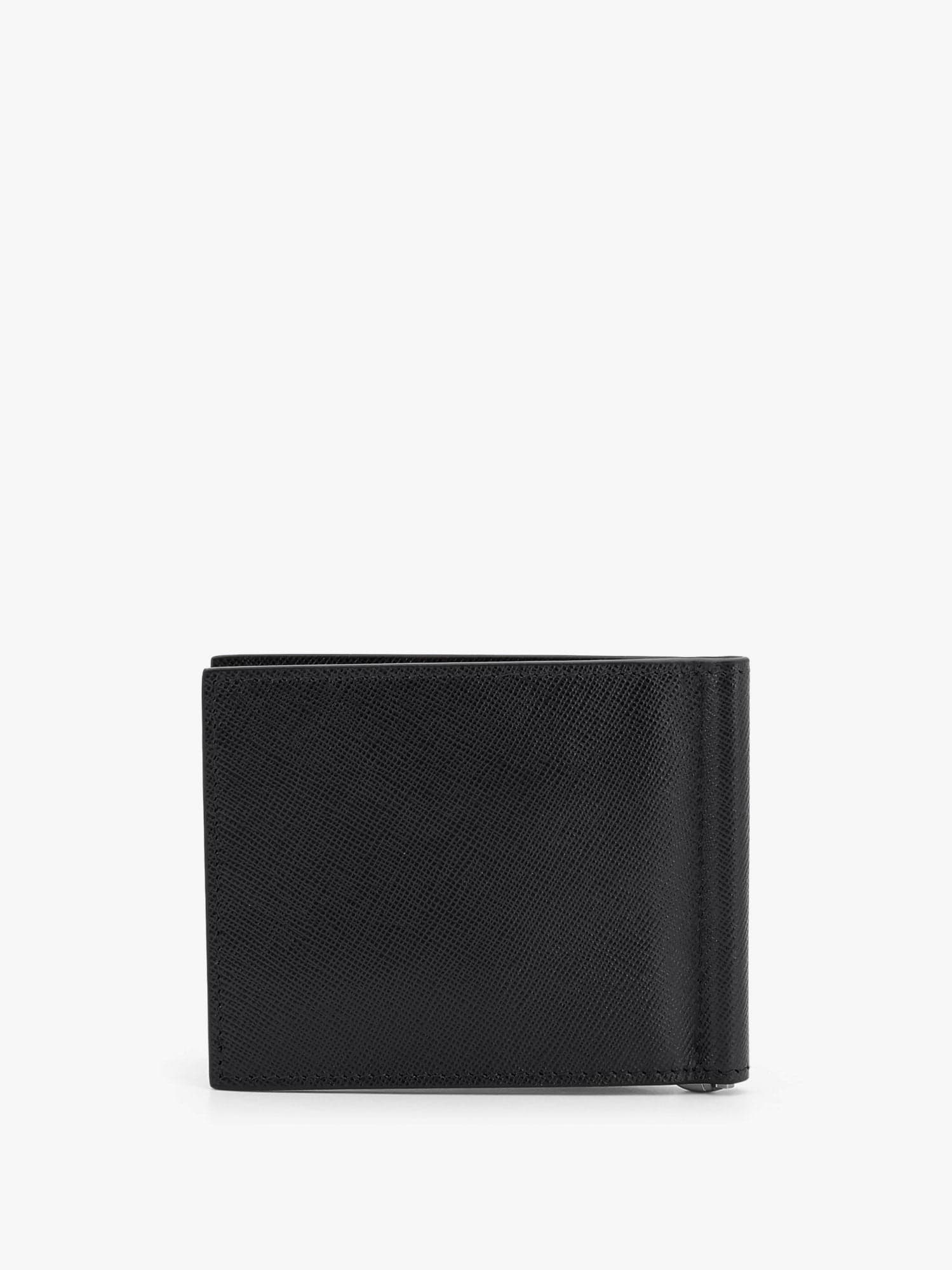 Kiton Logo-lettering Leather Wallet In Black