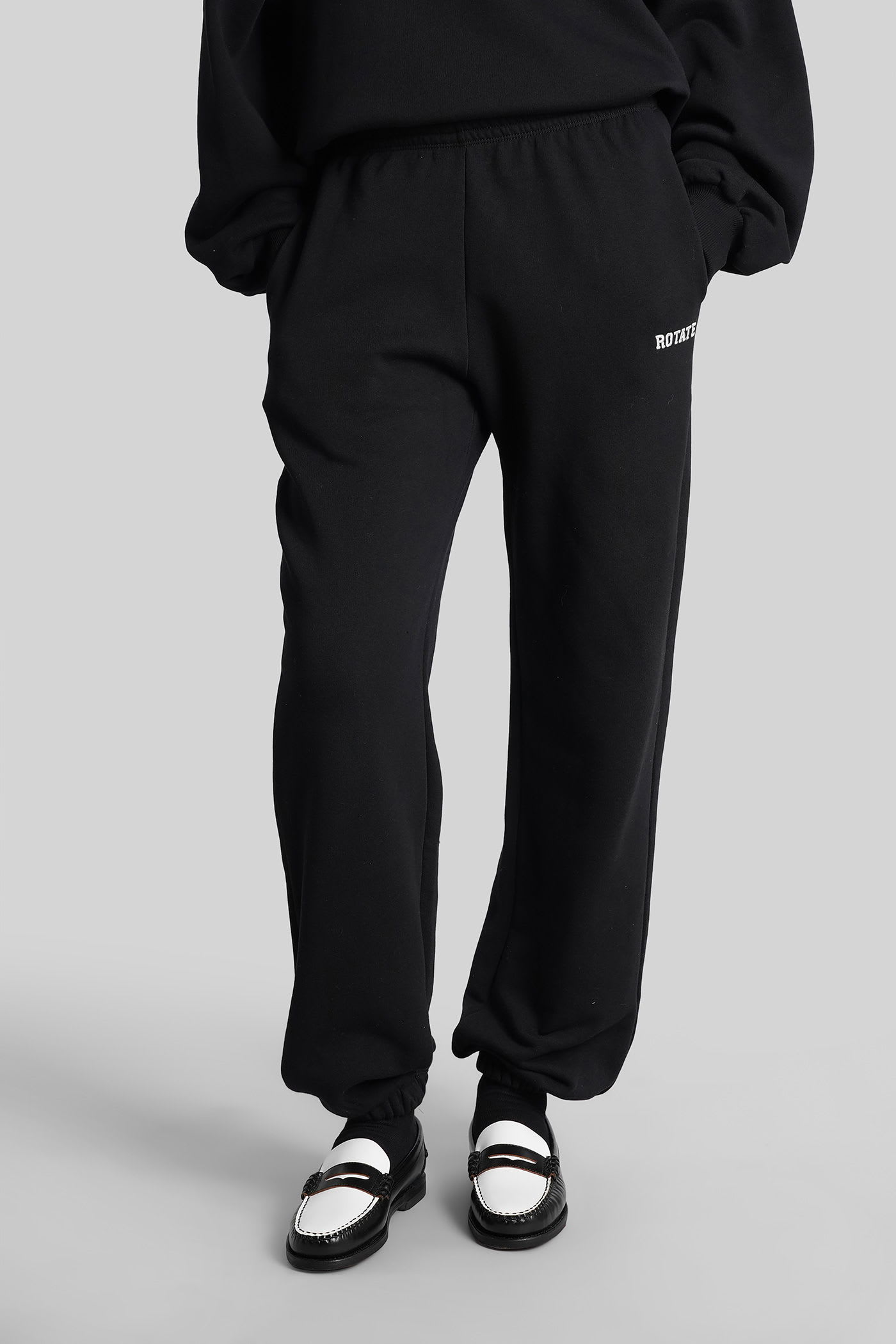 Pants In Black Cotton