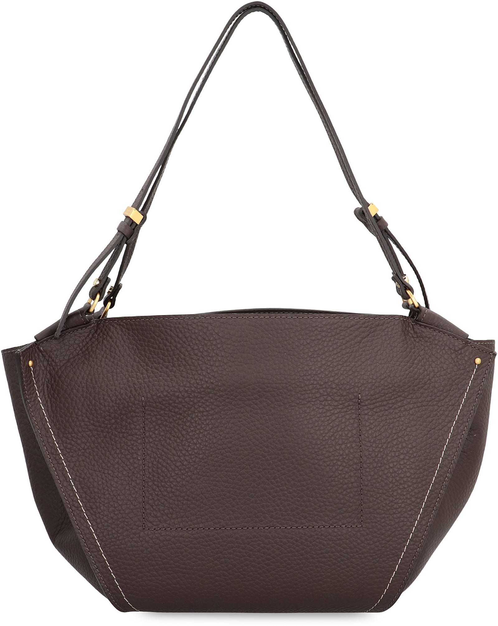 Gianni Chiarini Bloom Leather Bag In Brown