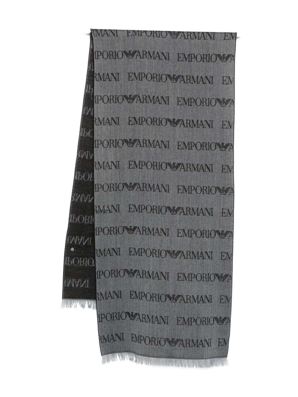 Emporio Armani Wool Blend Scarf