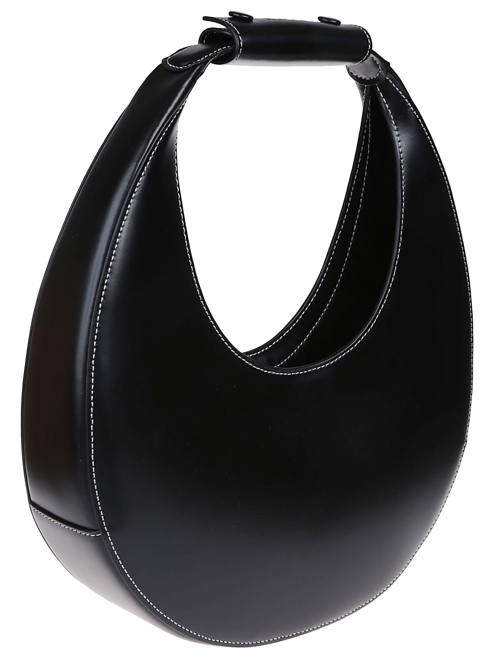 Staud One Handle And One Shoulder Bag In Black
