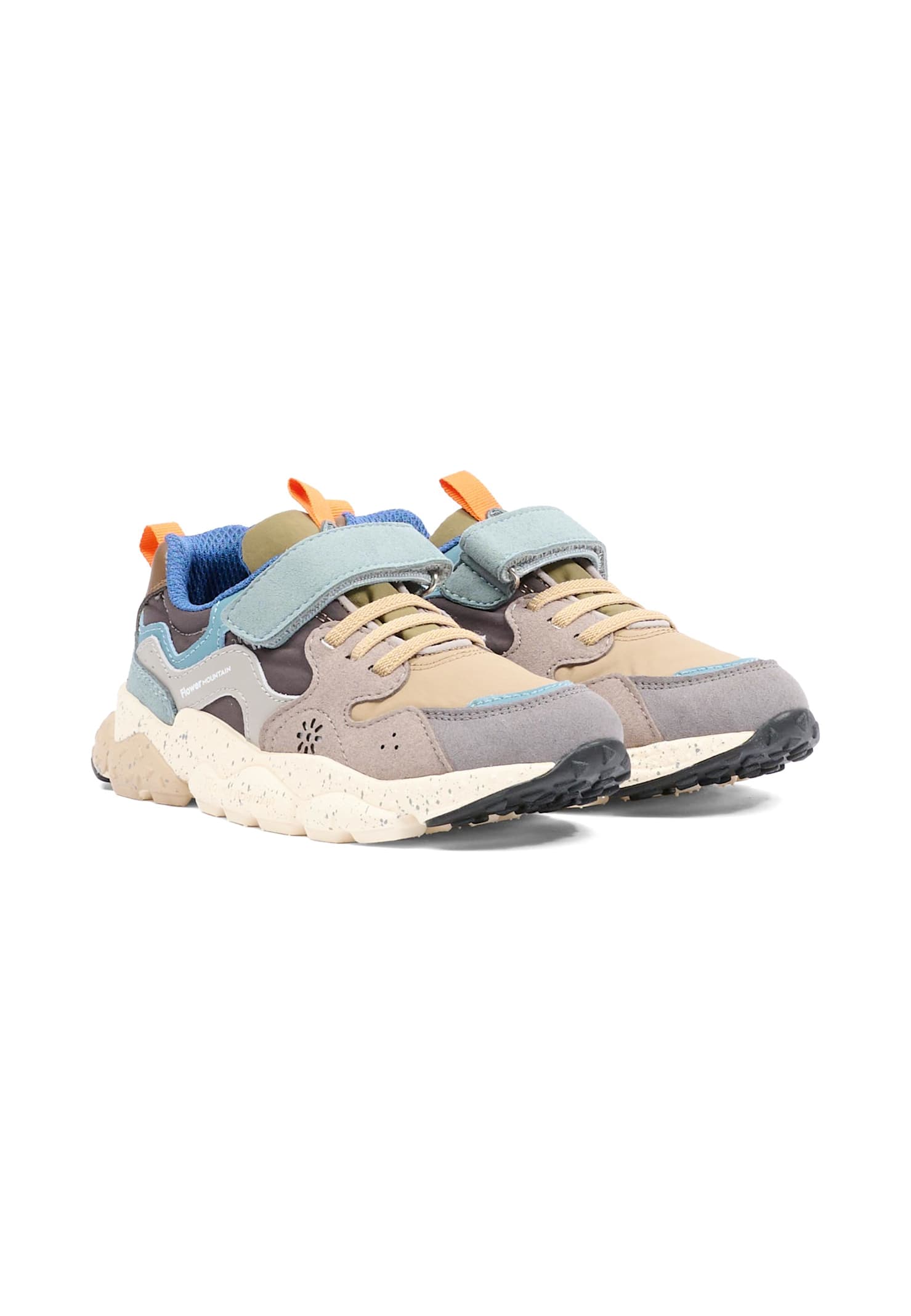 Flower Mountain Multicolor Yaman Sneakers For Boy In Multi