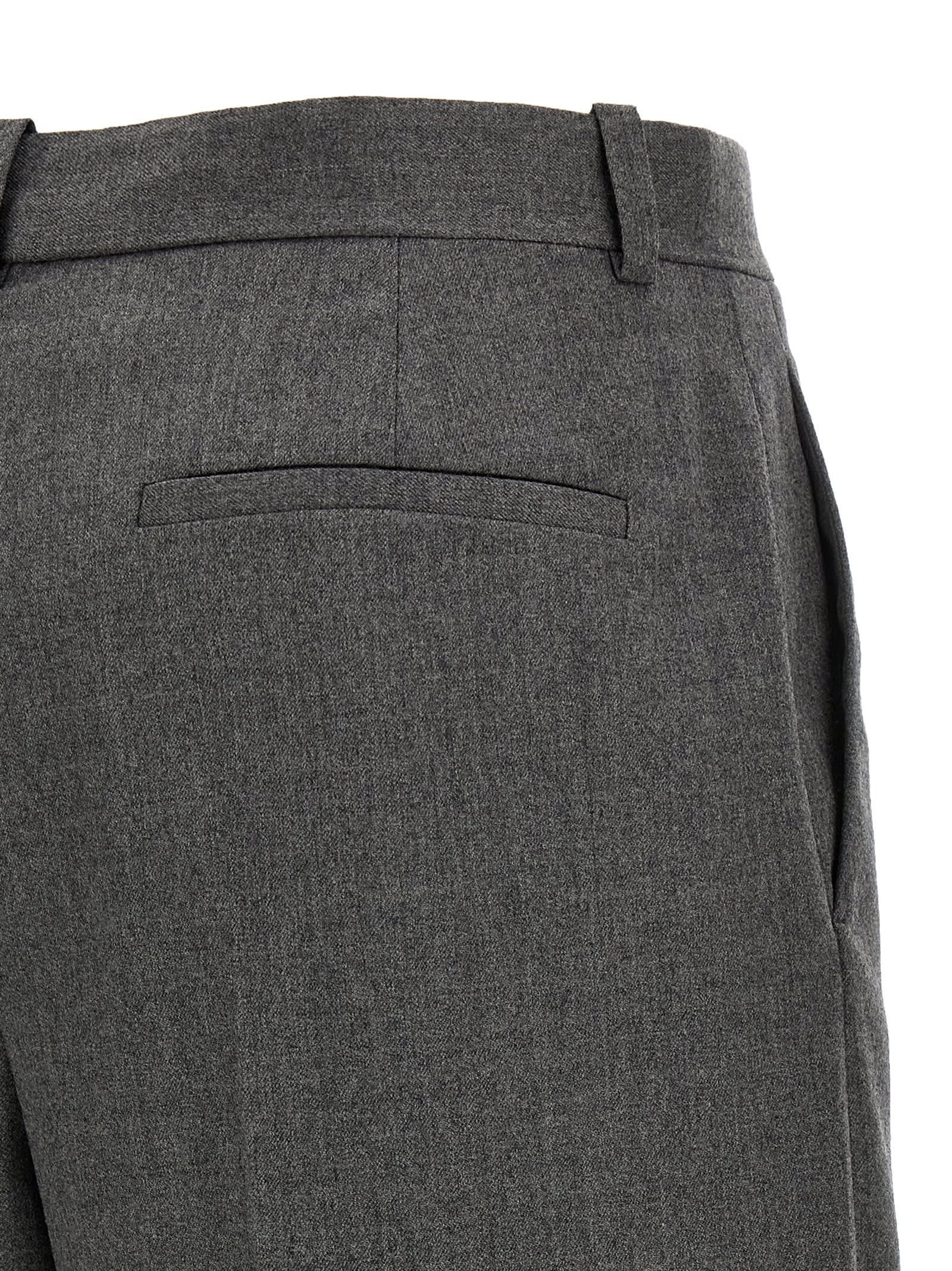 Shop Wardrobe.nyc Wool Pants In Gray