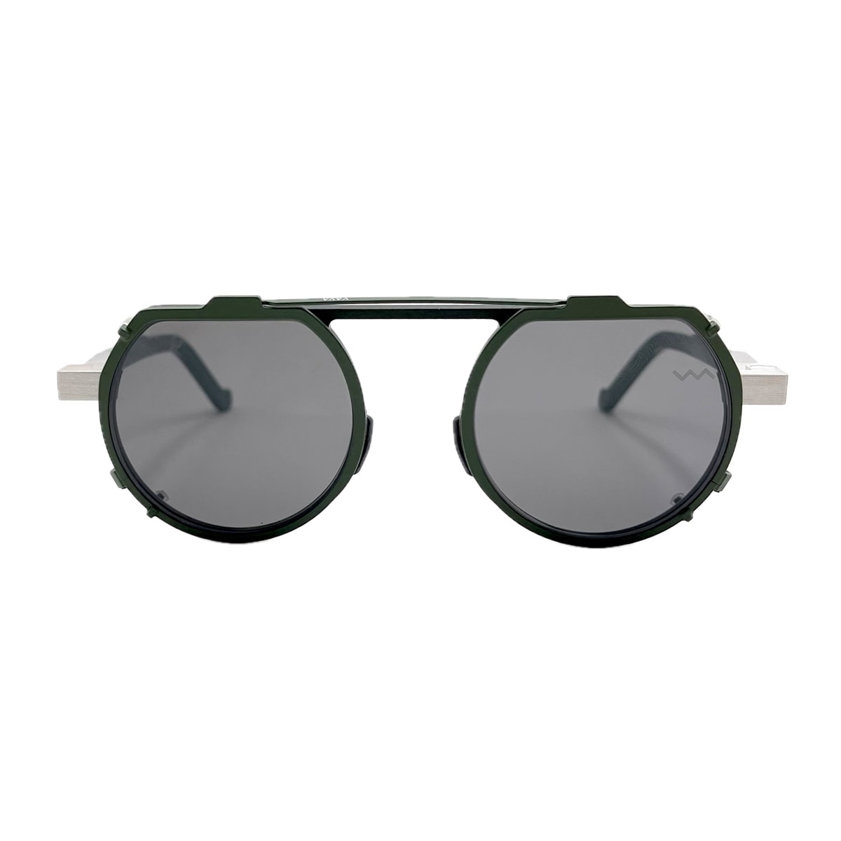 Vava Eyewear Bl0052 Green Glasses In Black