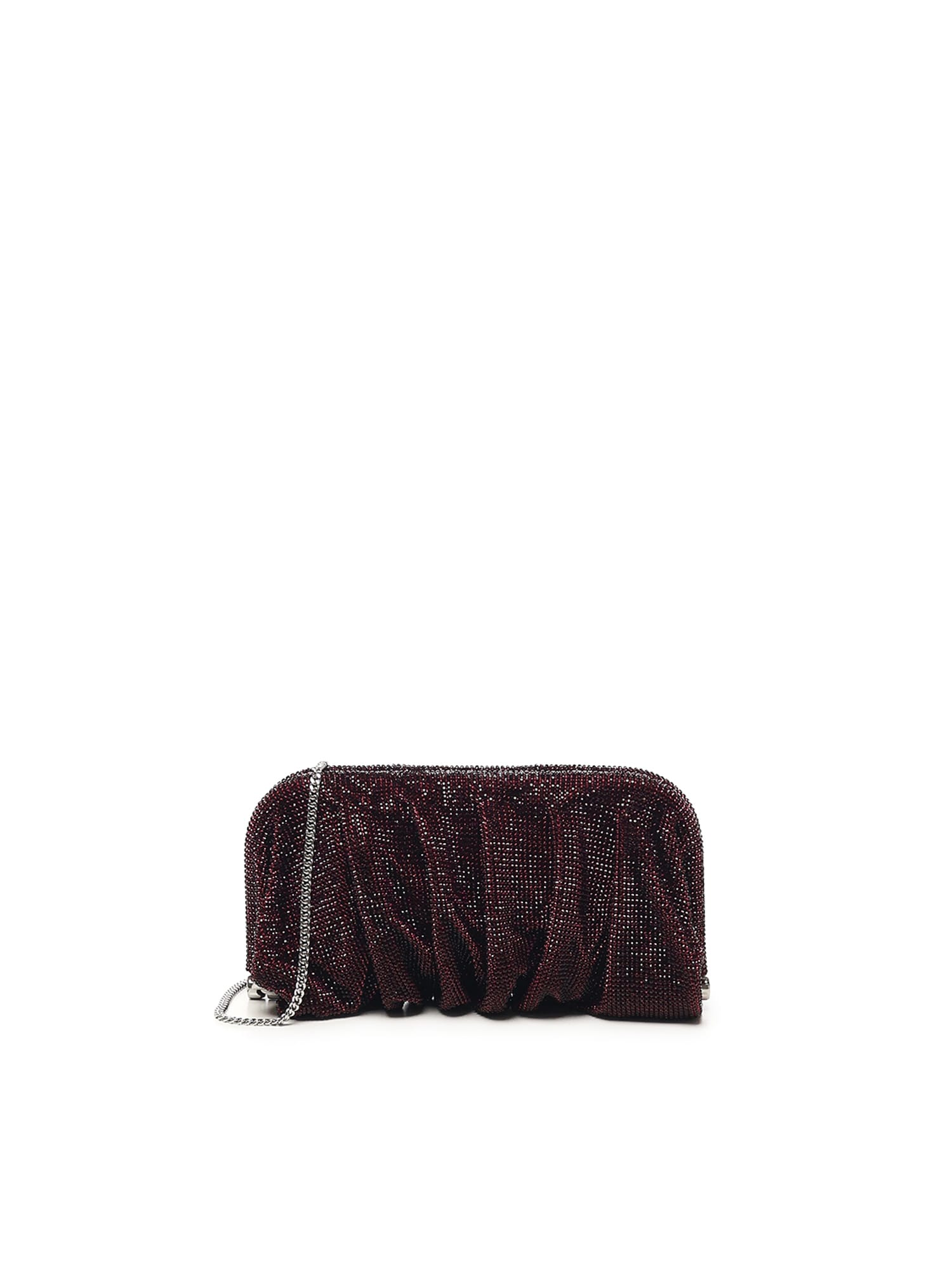 Benedetta Bruzziches Venus La Grande Clutch In Burgundy