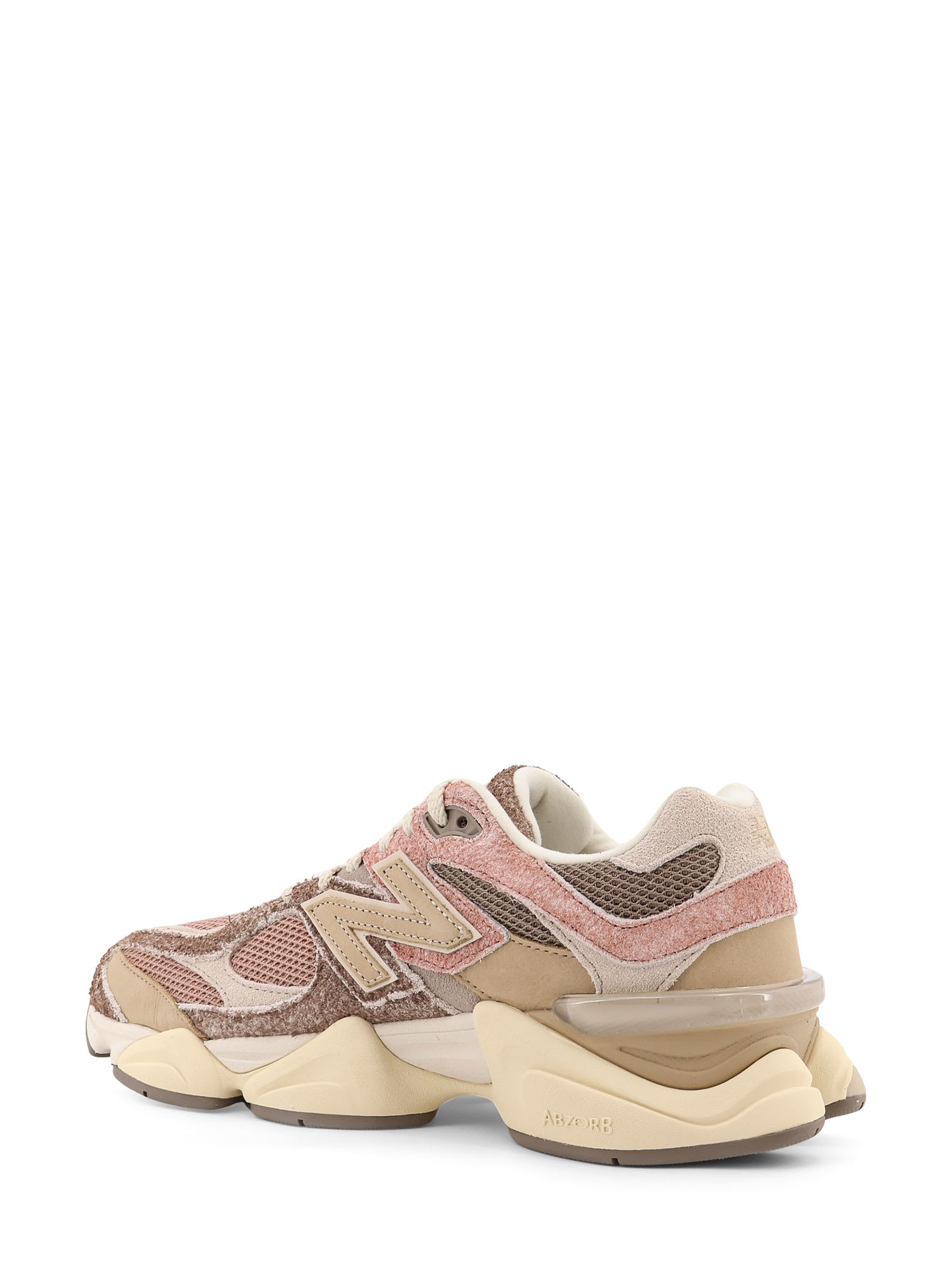 New Balance 9060 Leather And Mesh Low-top Sneakers