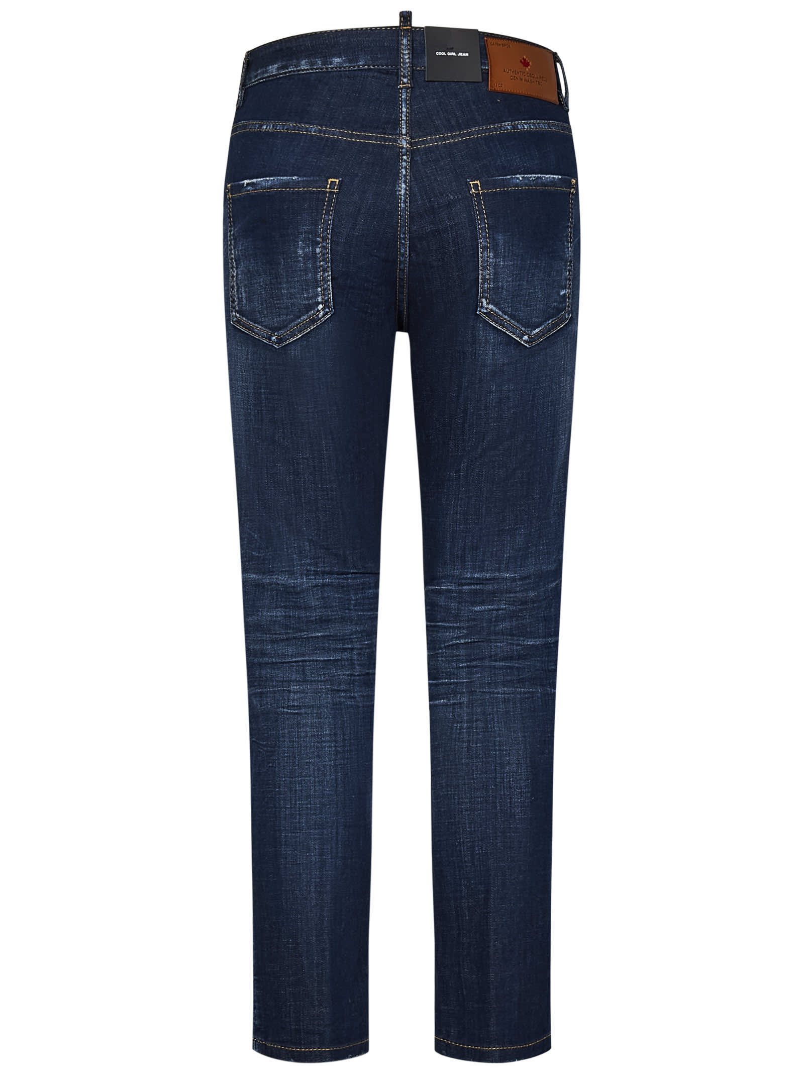 Shop Dsquared2 Dark Clean Wash Cool Girl Jeans