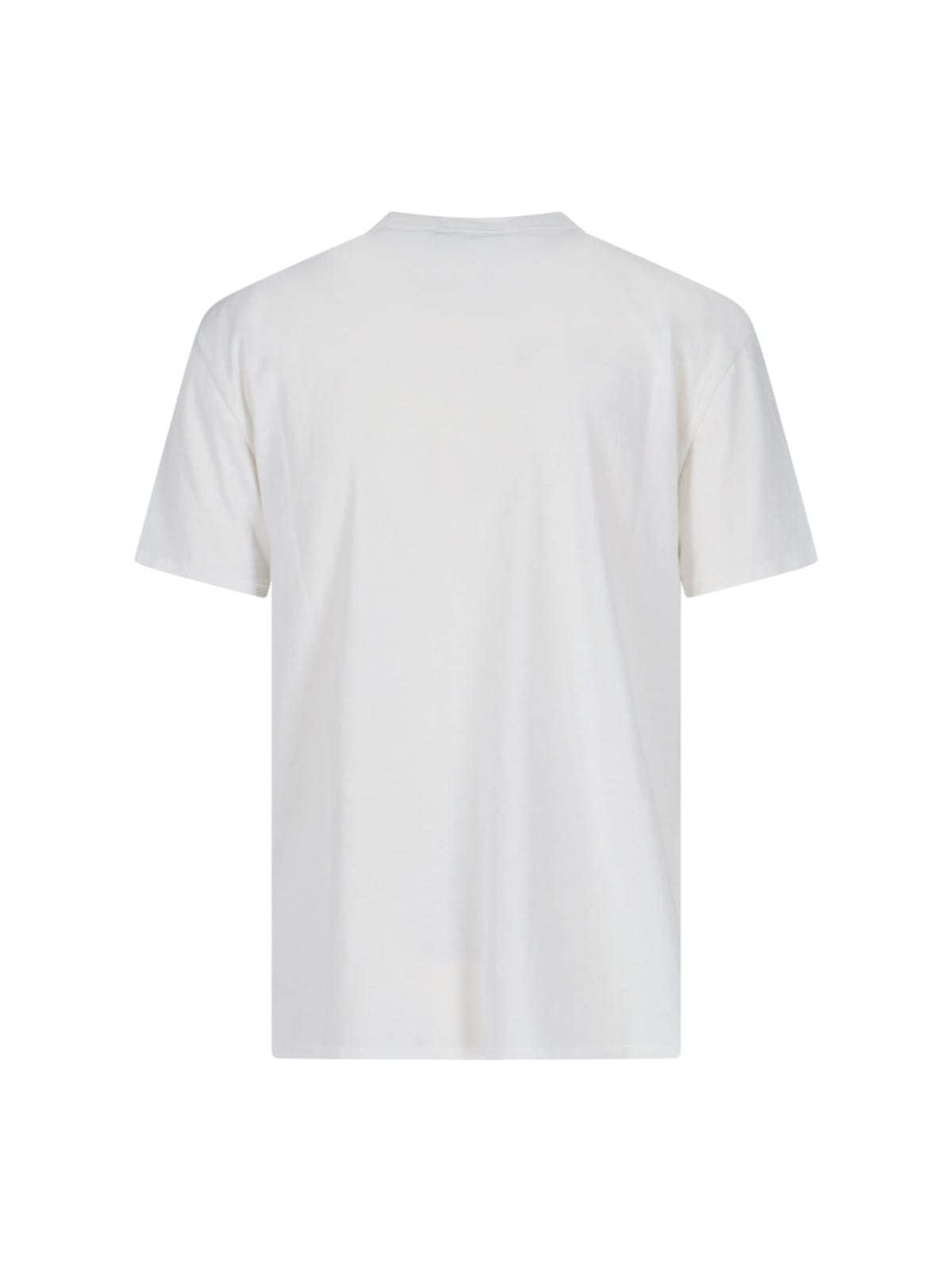 Shop Polo Ralph Lauren Printed T-shirt In White