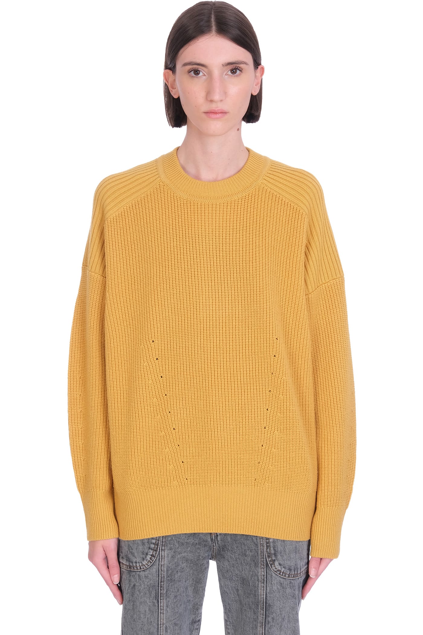 Isabel Marant Étoile Barry Knitwear In Yellow Wool