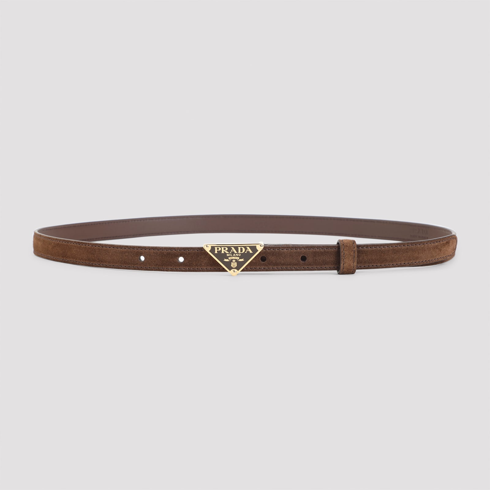 Prada Adjustable Strap Belt For Perfect Fit In Brown
