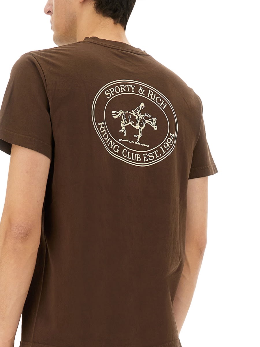 Shop Sporty &amp; Rich Riding Club T-shirt