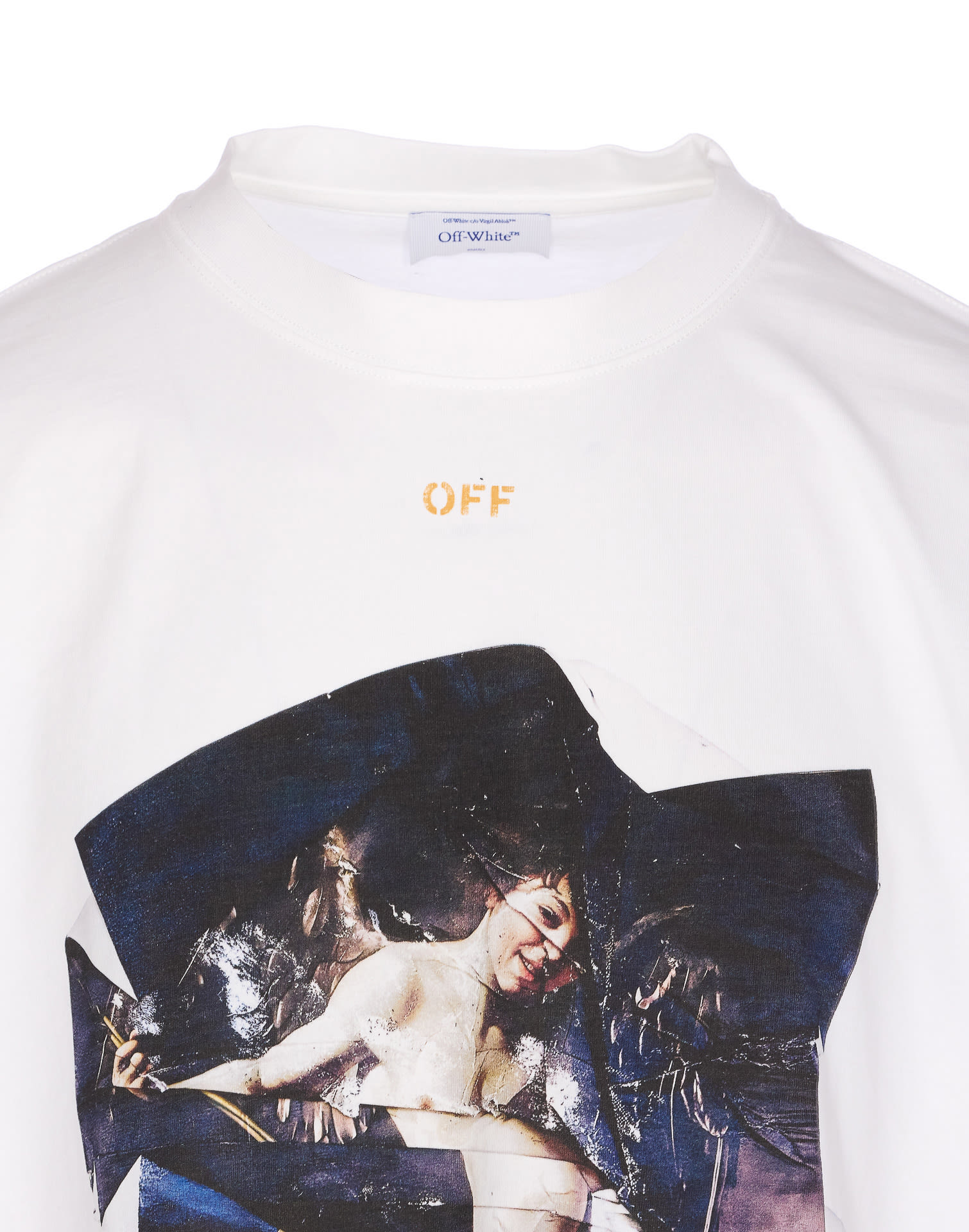 Off-white Est 2013 Skate Cotton T-shirt In White