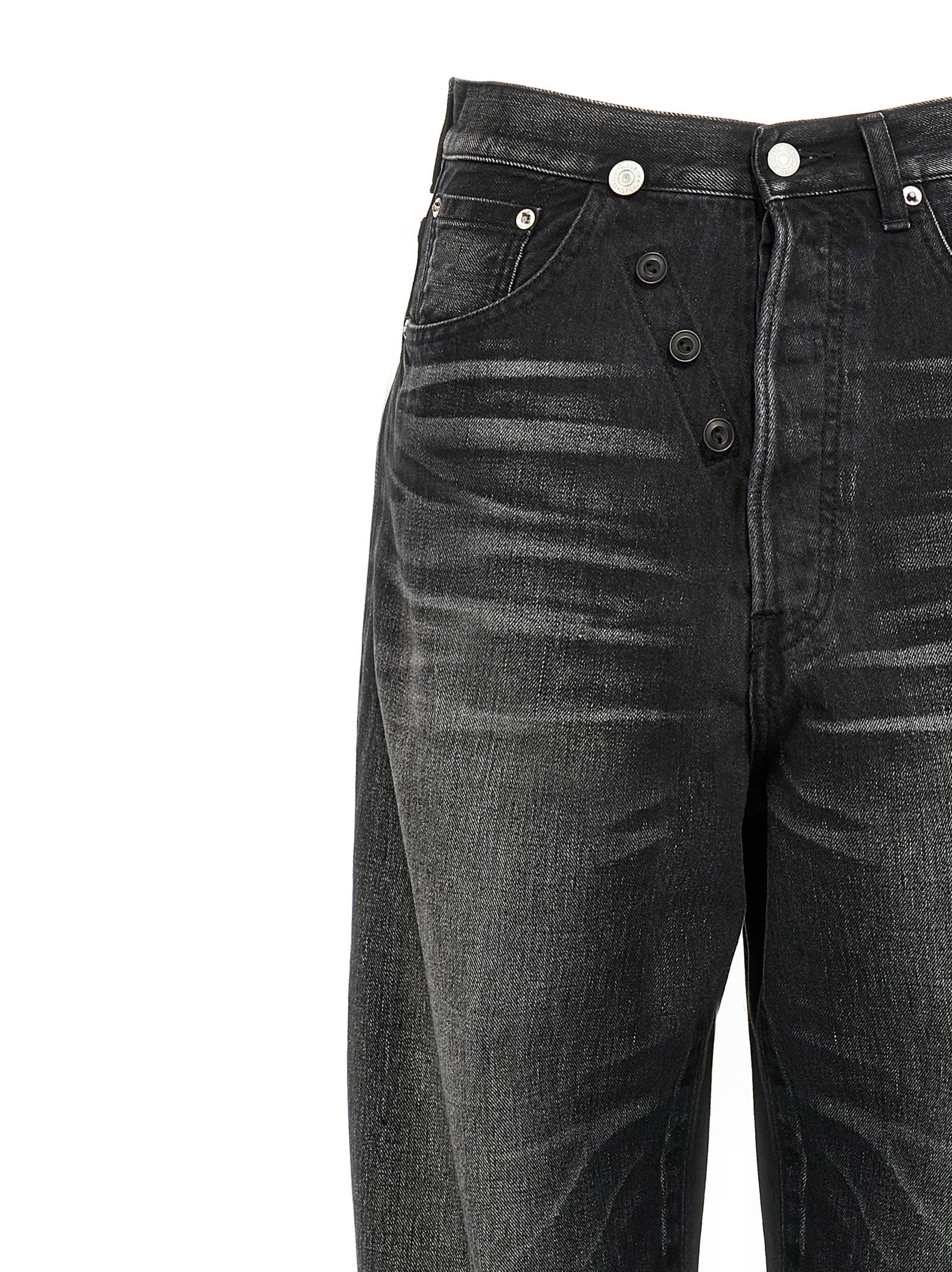 Shop Junya Watanabe Jeans  X Levis In Black