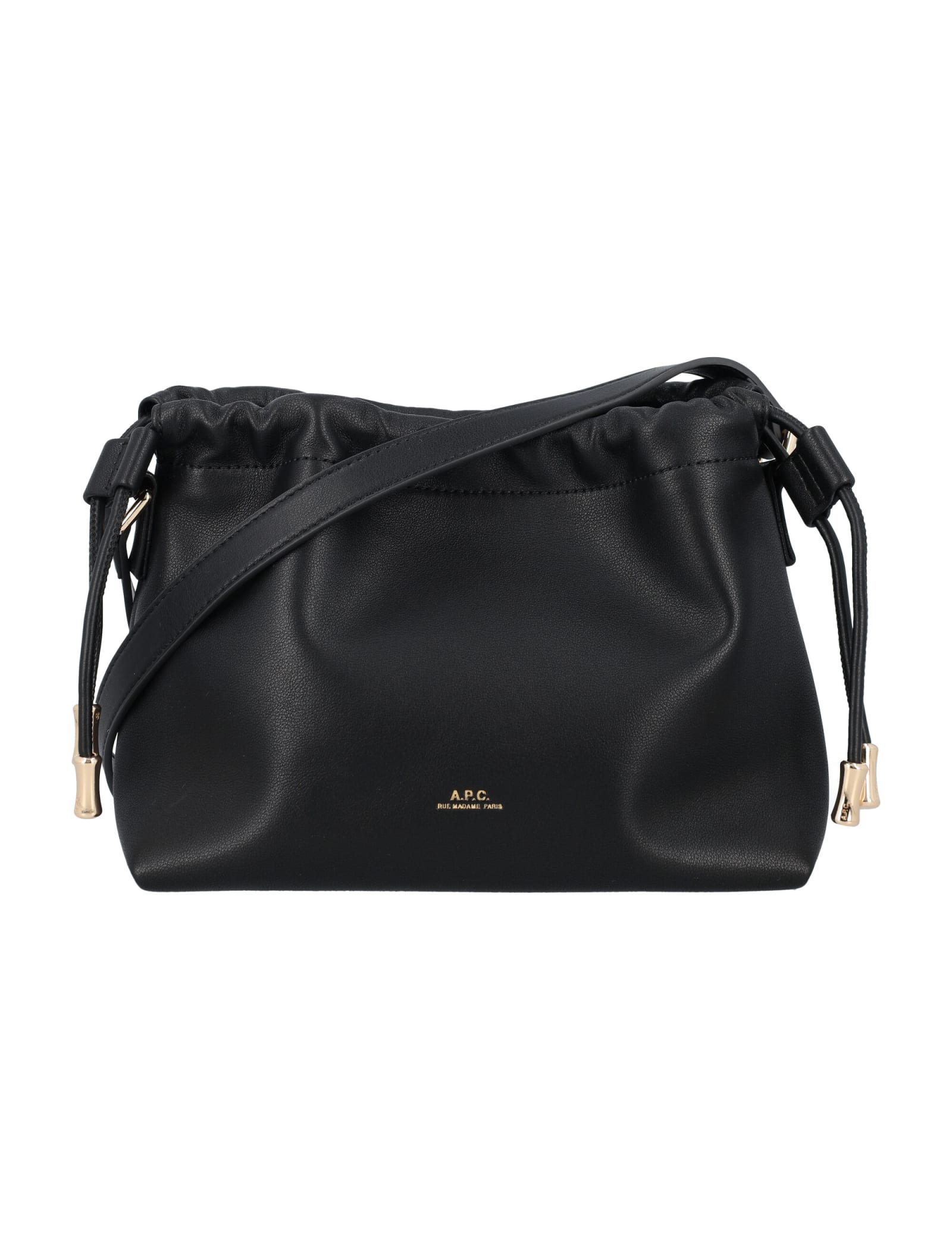 Shop Apc Ninon Mini Bag In Black