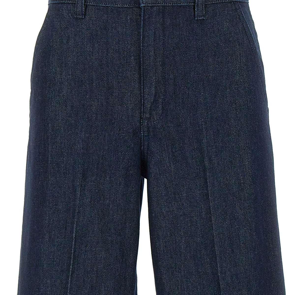 Theory Wide-leg Mid Rise Jeans