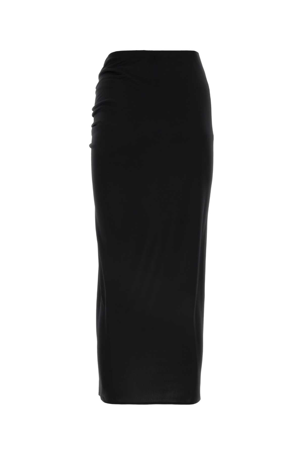 Shop The Andamane Black Stretch Jersey Paige Skirt