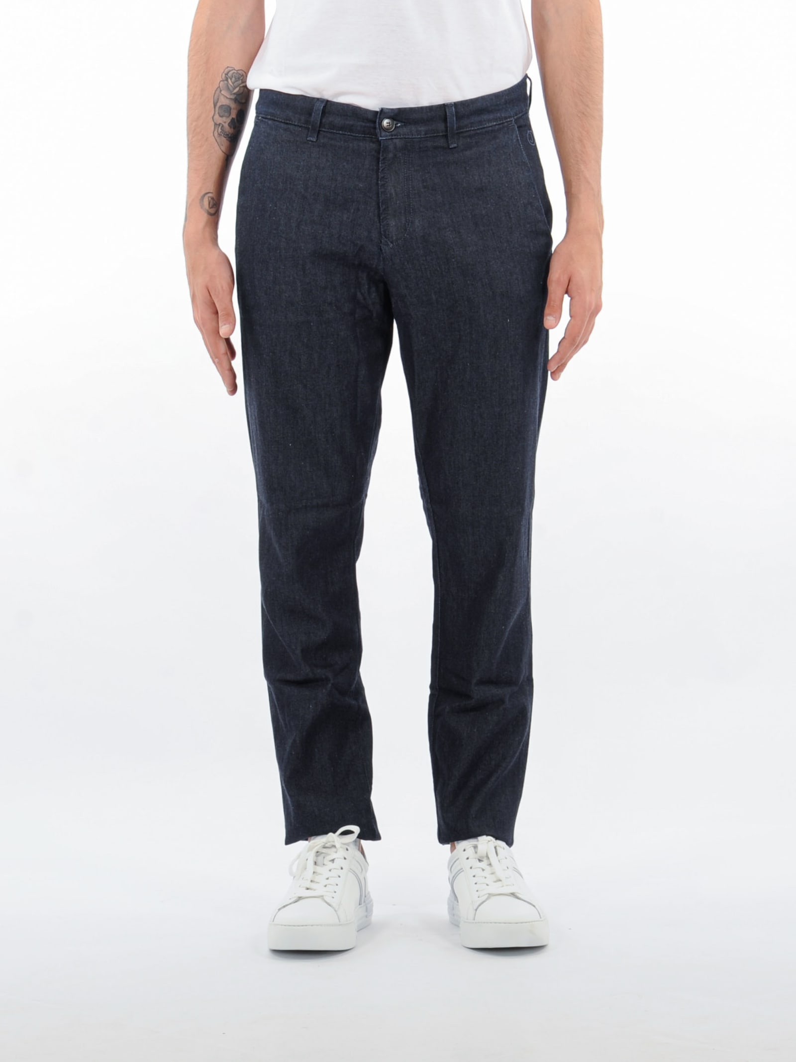 Jeckerson Pantal. Uomo Cover Twill Trousers