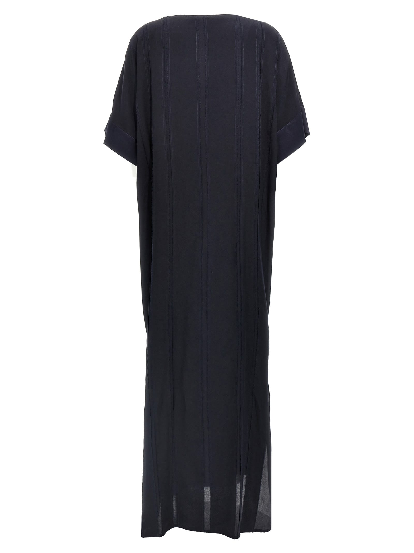 Di.la3 Pari' Blue Caftano Dress In Blue