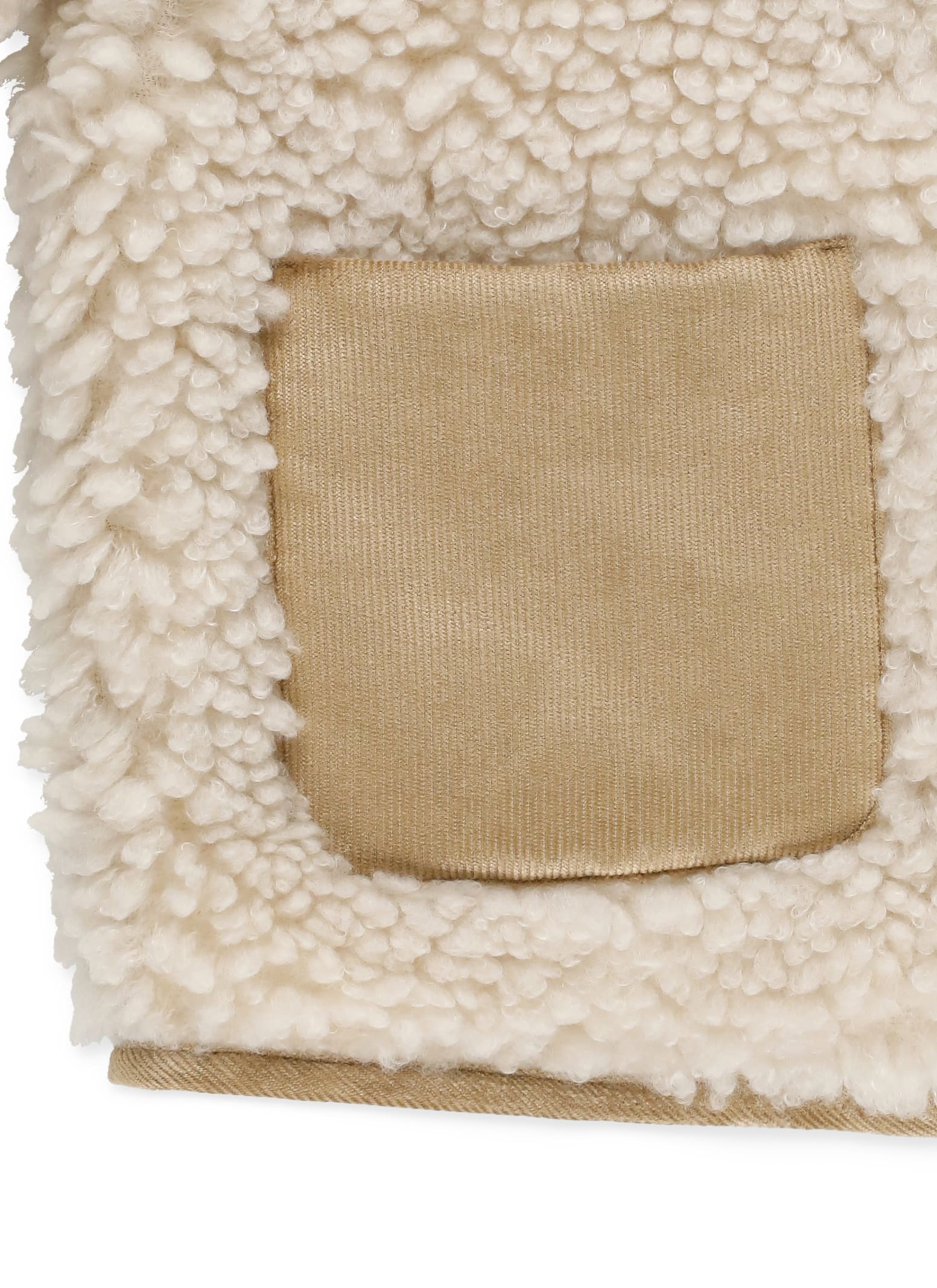 Moncler Boucle Sweatshirt In Gold