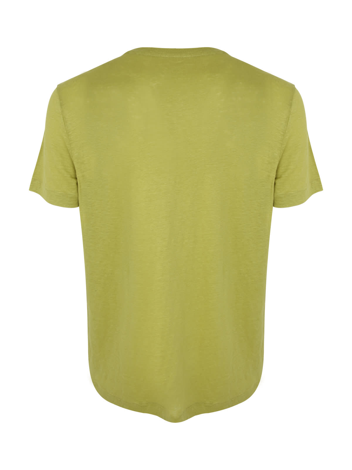 Shop Majestic Short Sleeves Crew Neck T-shirt In Anis