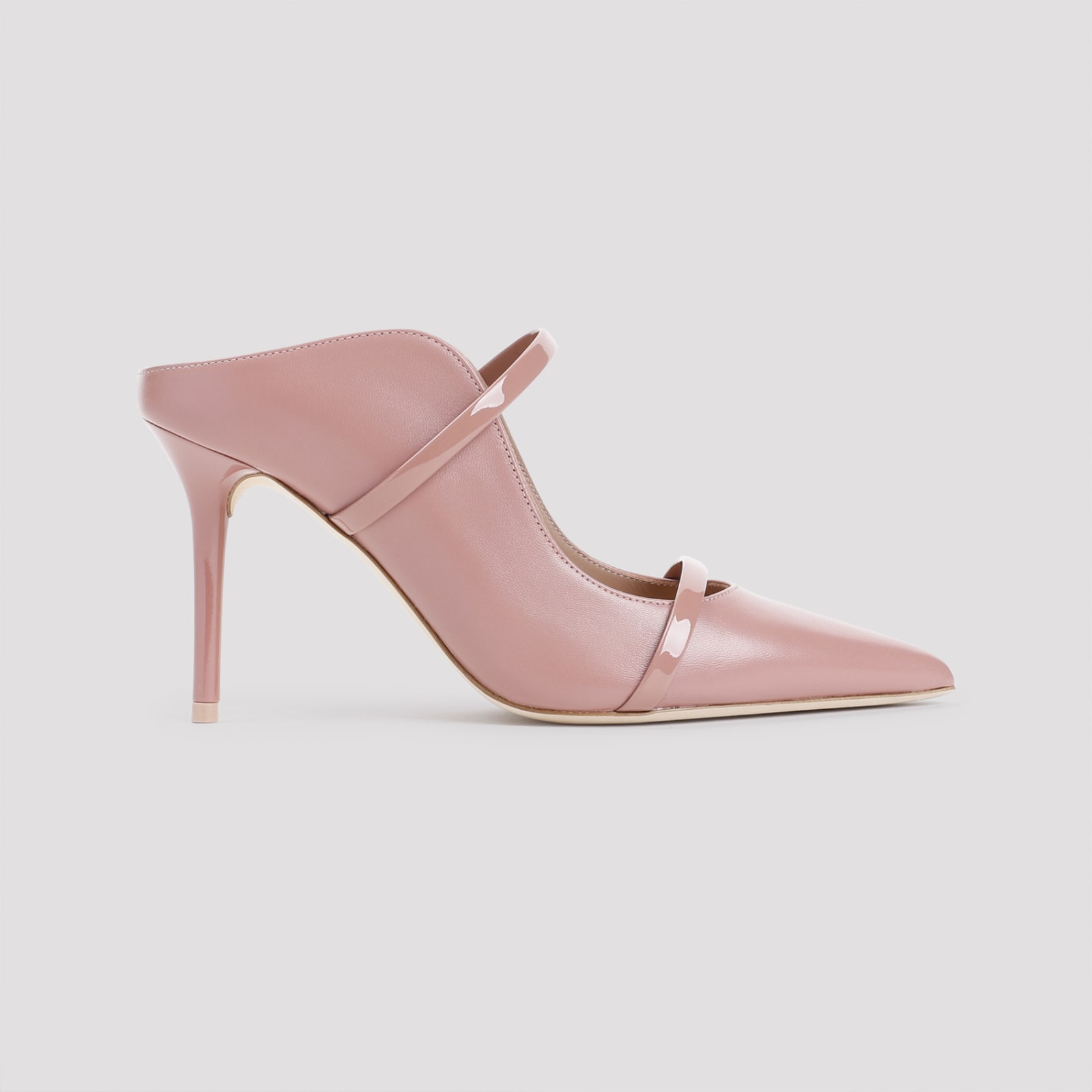 Shop Malone Souliers Maureen 85 Pumps In Deep Blush