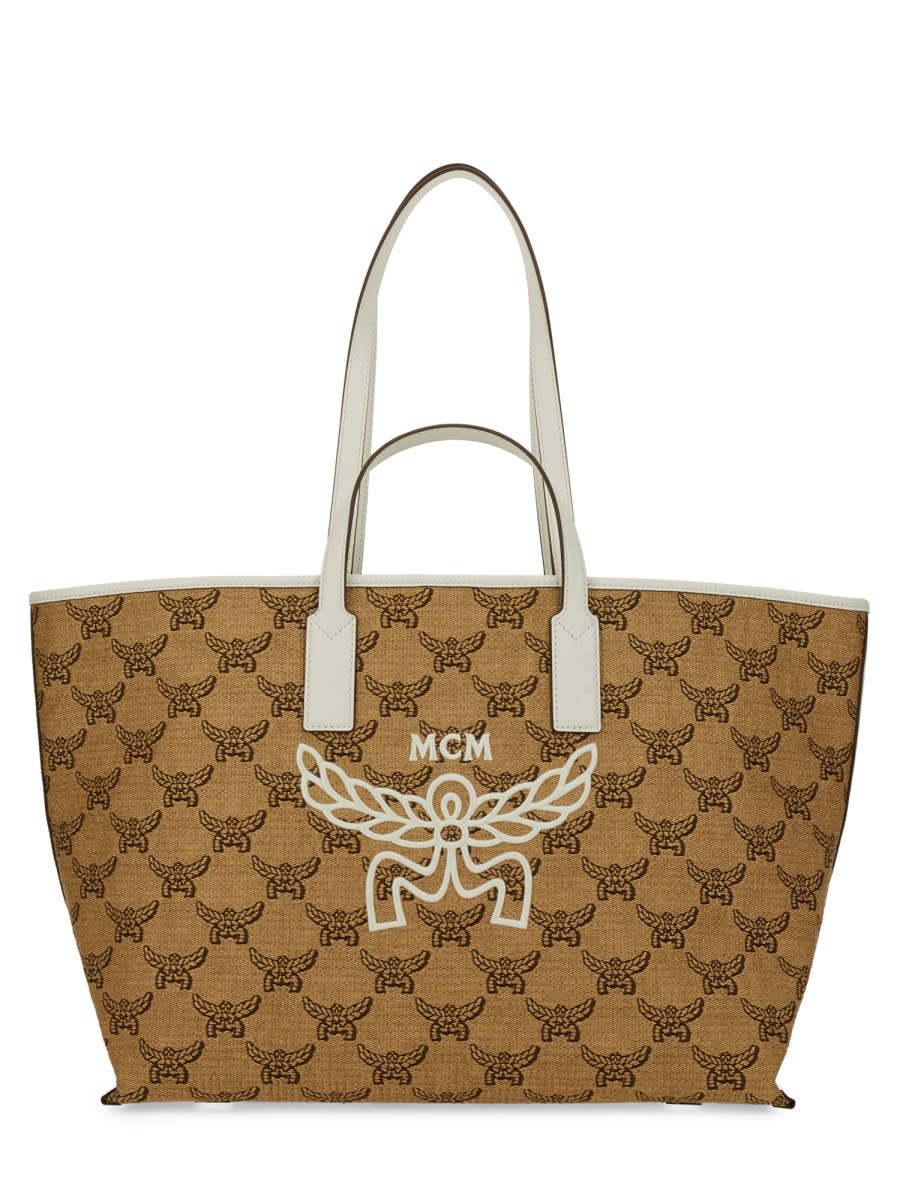 MCM Medium himmel Tote Bag