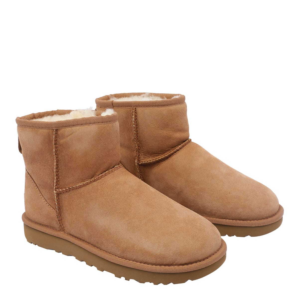 Ugg Classic Mini Booties In Brown