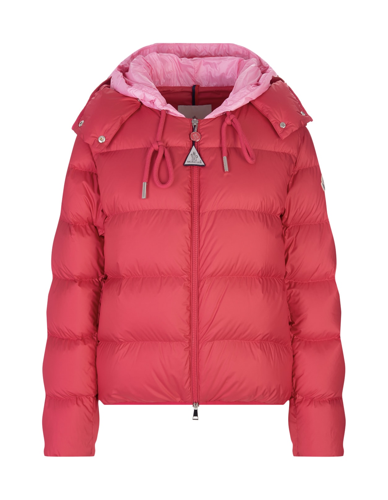 MONCLER RED DRONIERES DOWN JACKET