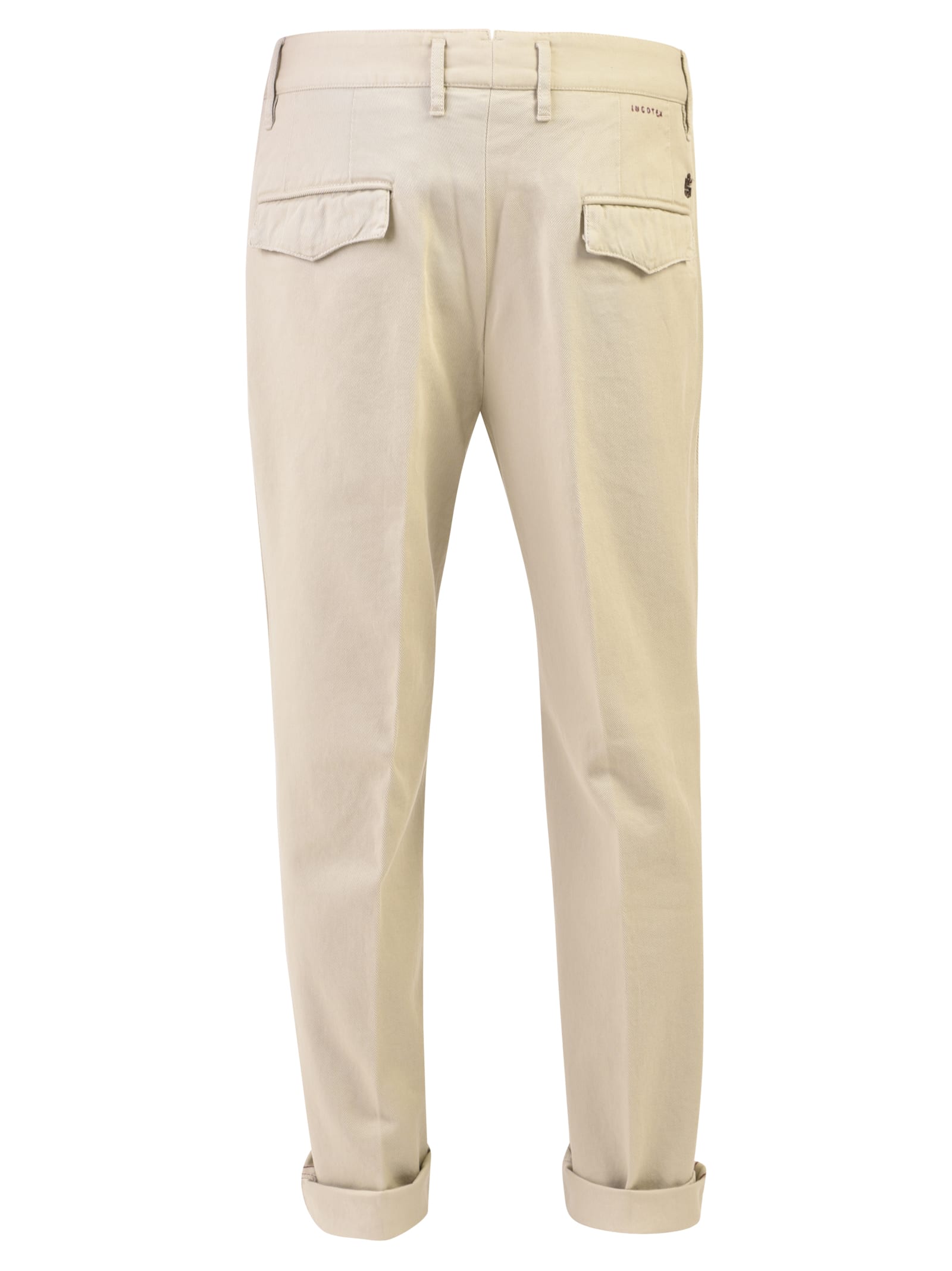 Shop Incotex Slim-fit Trousers In Beige