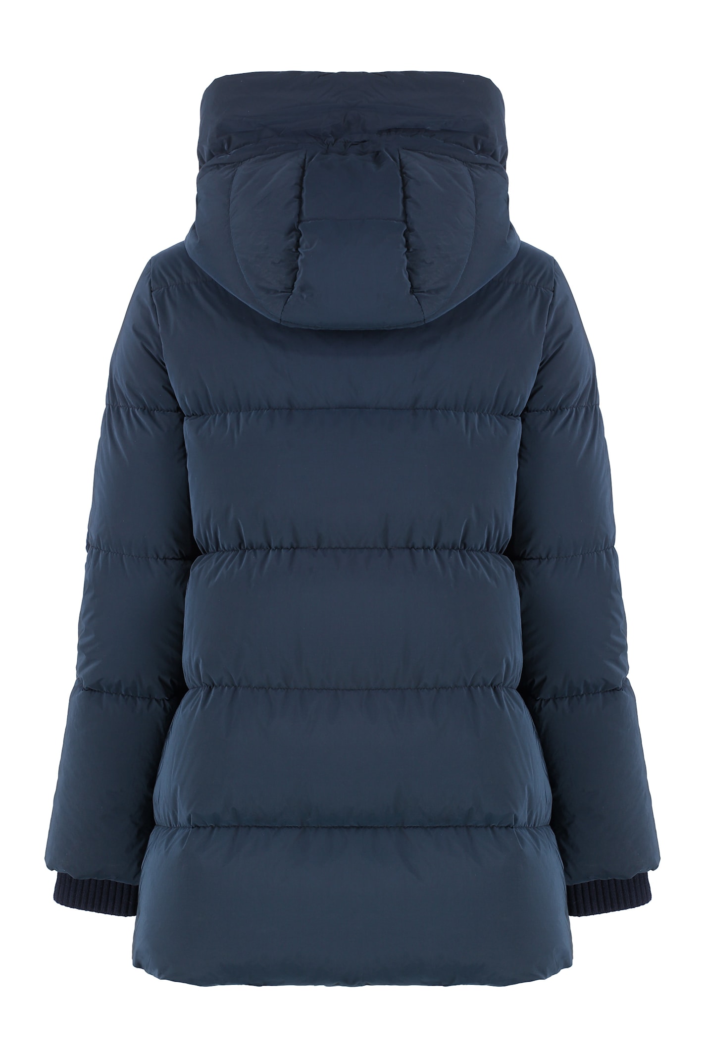 Moorer Carinzia Hooded Down Jacket In Blue
