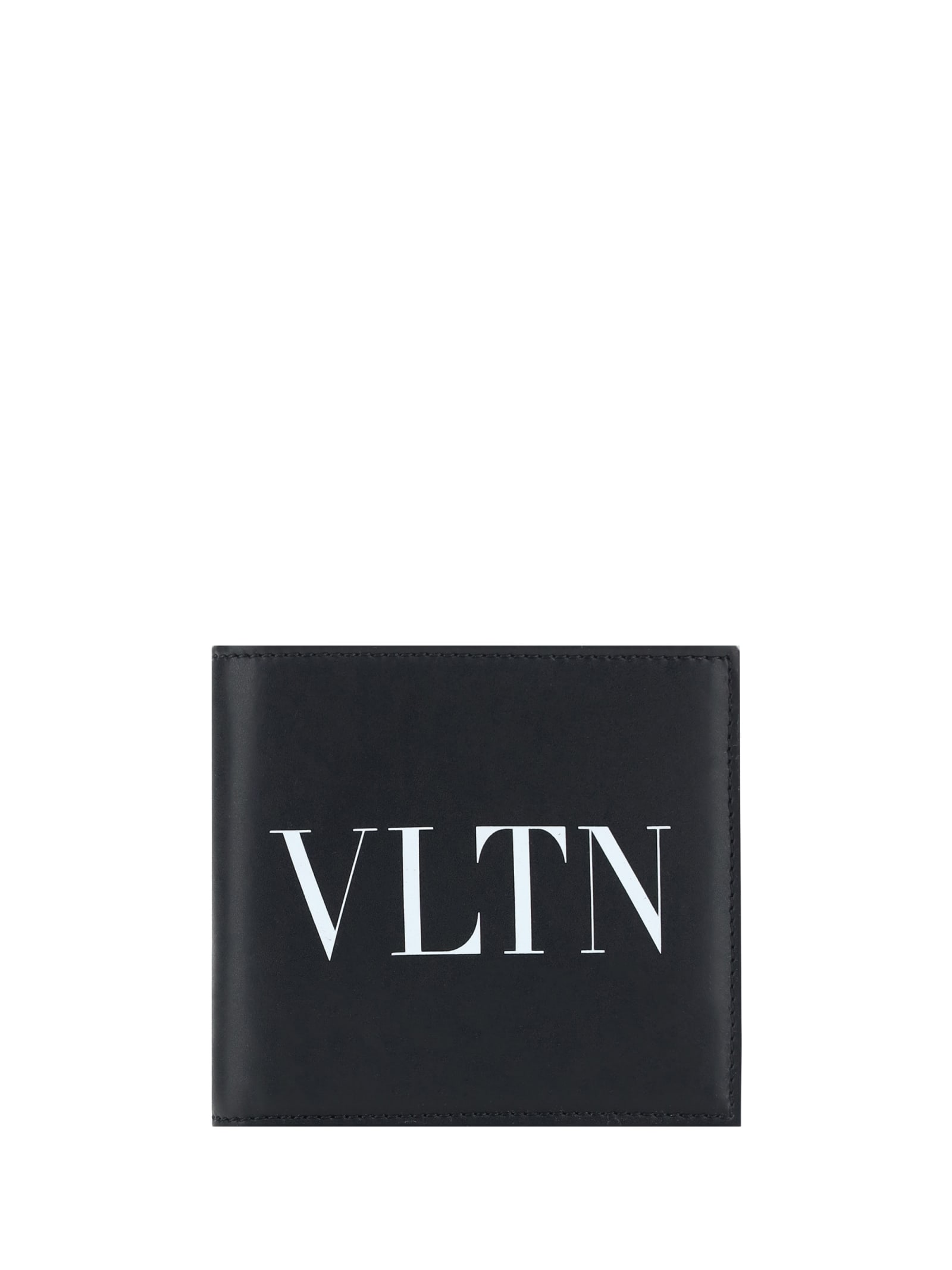 Shop Valentino Vltn Wallet In Nero