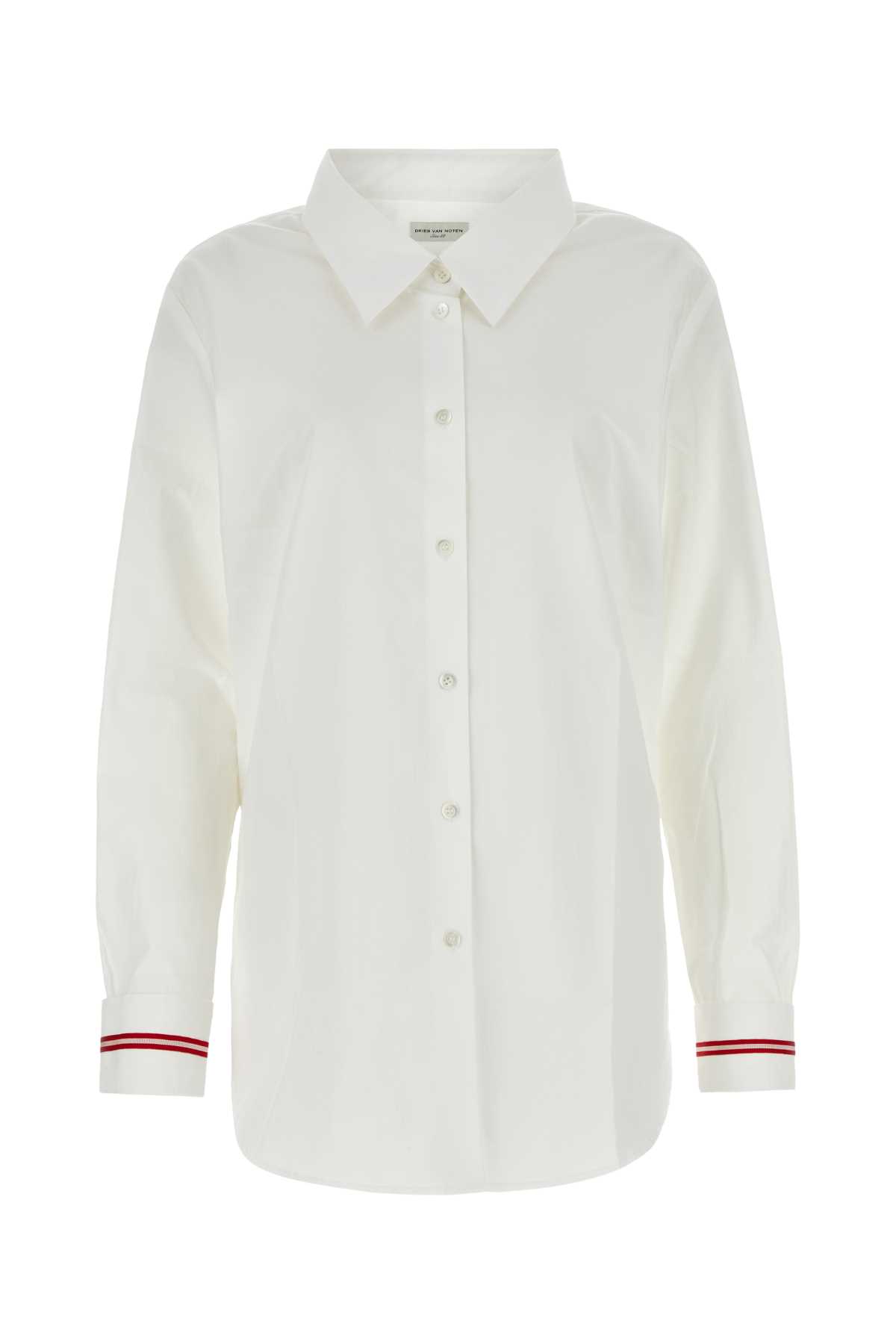 Dries Van Noten Shirts In White