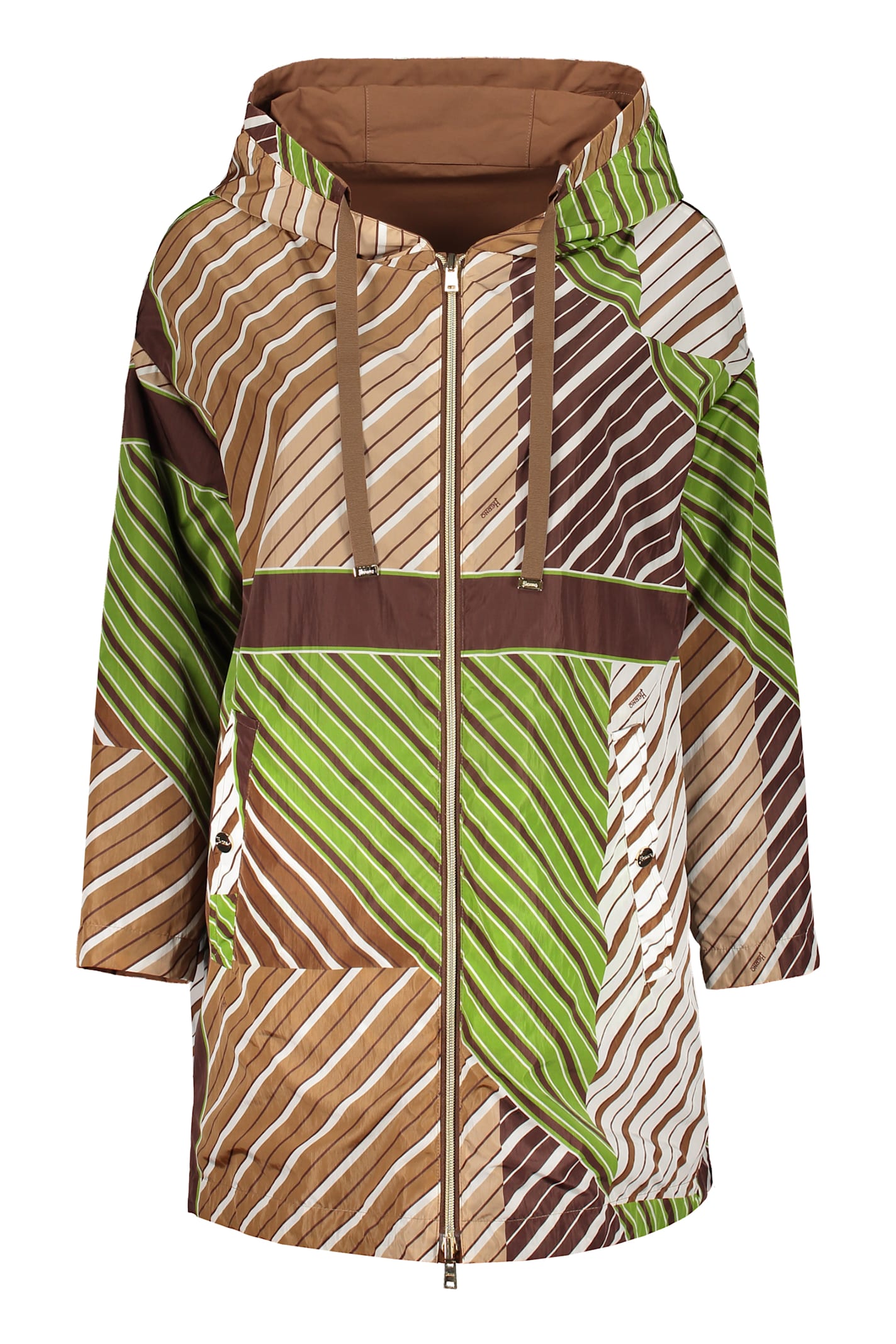 Herno Technical Fabric Hooded Jacket